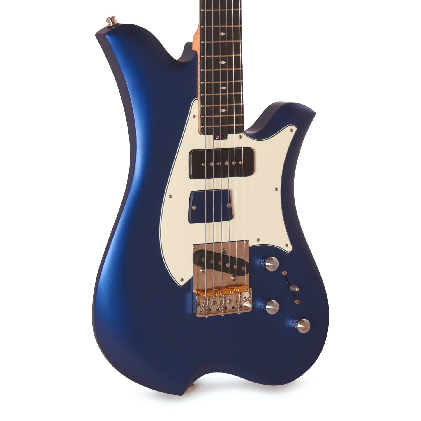 Bacci Leonardo Officina Baritone Radiance Ultramarine w/Figured Maple Neck & Ebony Fingerboard Electric Guitars
