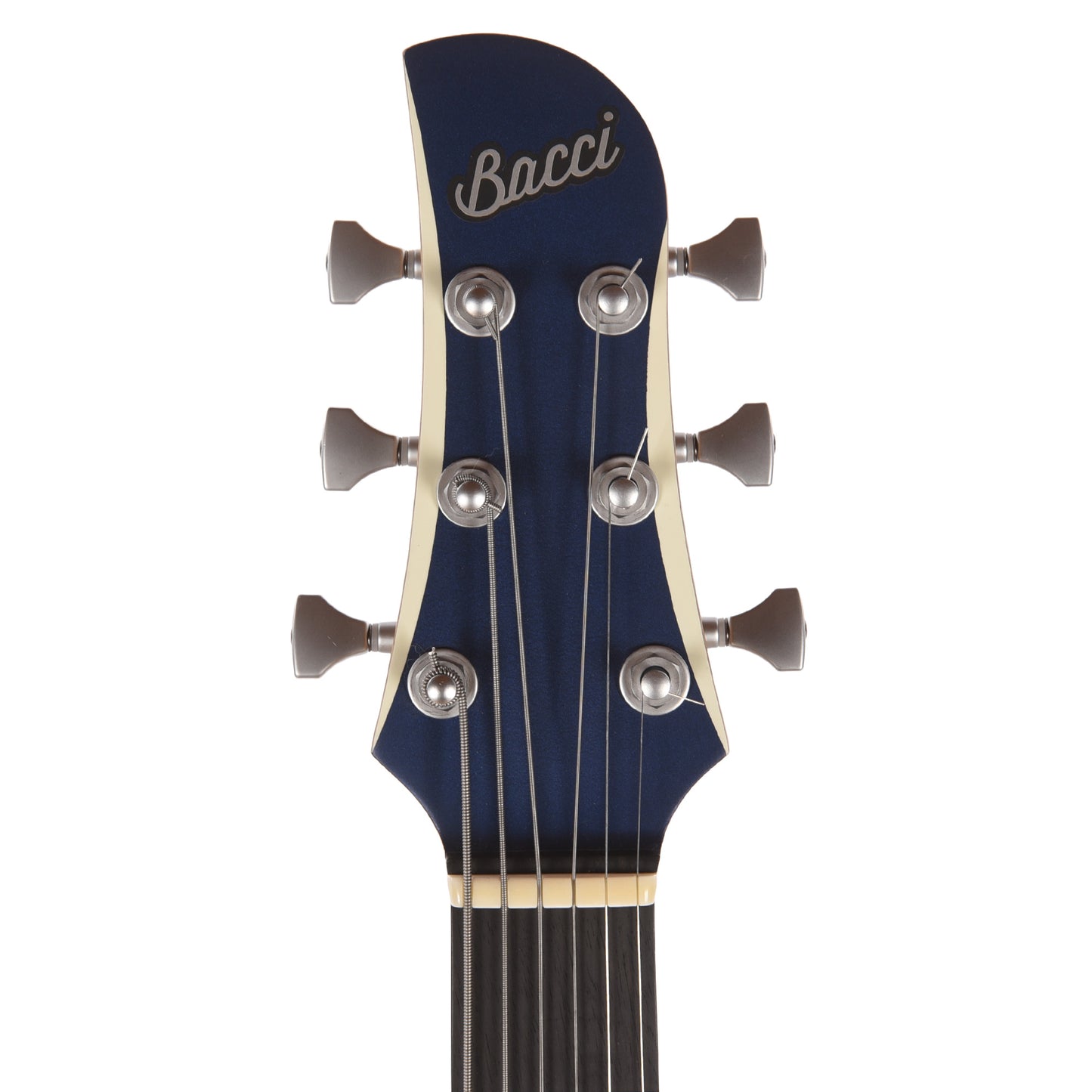 Bacci Leonardo Officina Baritone Radiance Ultramarine w/Figured Maple Neck & Ebony Fingerboard Electric Guitars