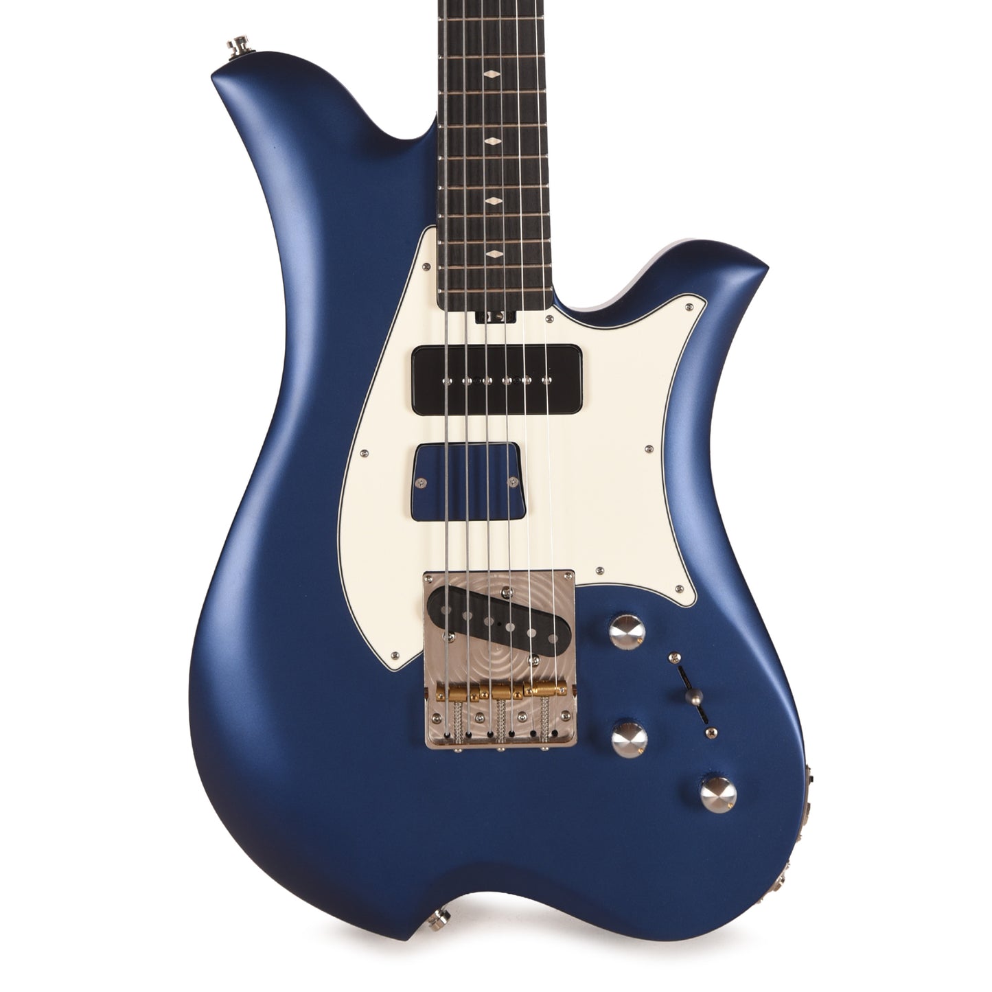 Bacci Leonardo Officina Baritone Radiance Ultramarine w/Figured Maple Neck & Ebony Fingerboard Electric Guitars