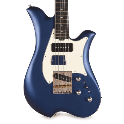 Bacci Leonardo Officina Baritone Radiance Ultramarine w/Figured Maple Neck & Ebony Fingerboard Electric Guitars