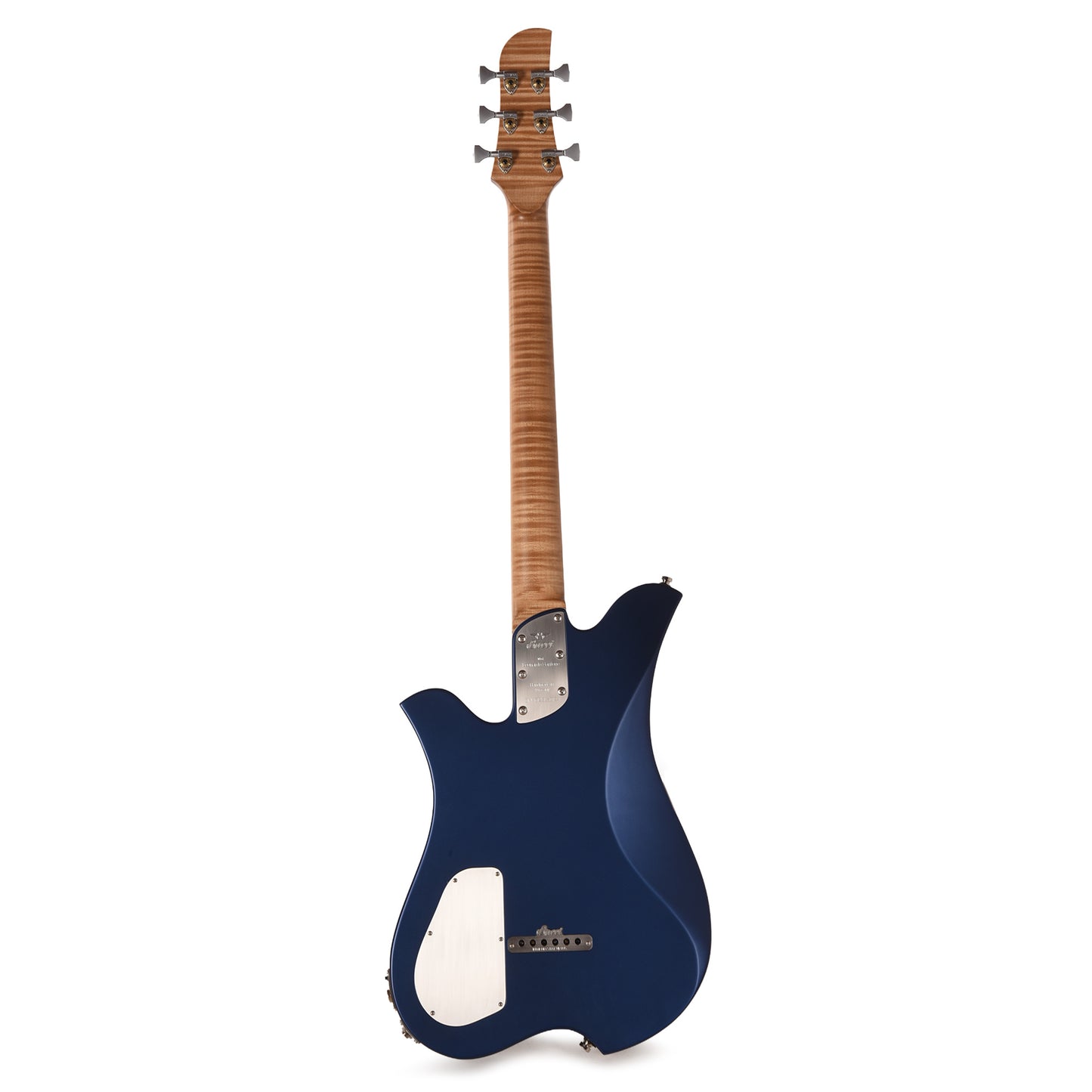 Bacci Leonardo Officina Baritone Radiance Ultramarine w/Figured Maple Neck & Ebony Fingerboard Electric Guitars