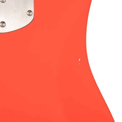 Bacci Leonardo Officina Baritone Tuscan Red w/Figured Maple Neck Electric Guitars