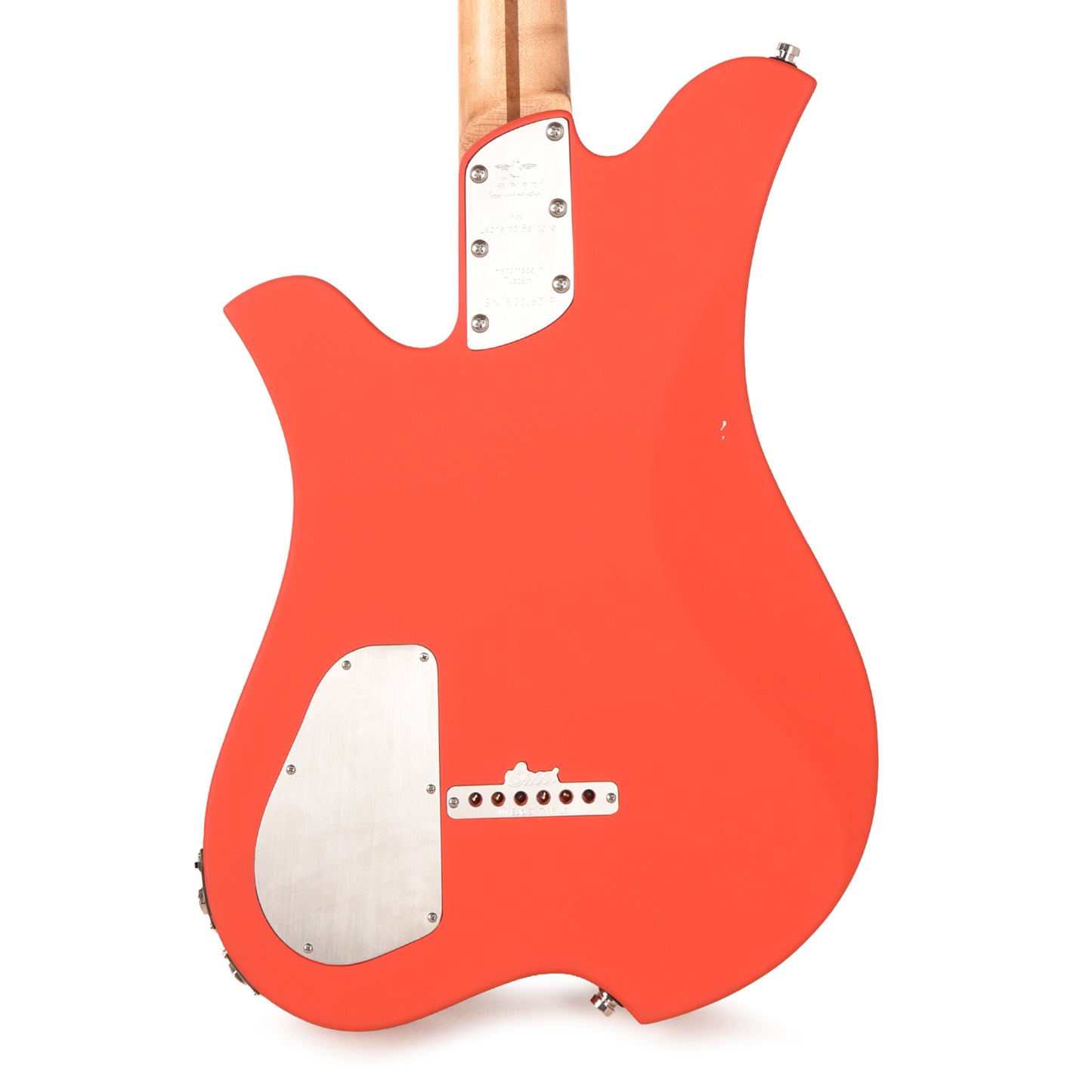 Bacci Leonardo Officina Baritone Tuscan Red w/Figured Maple Neck Electric Guitars