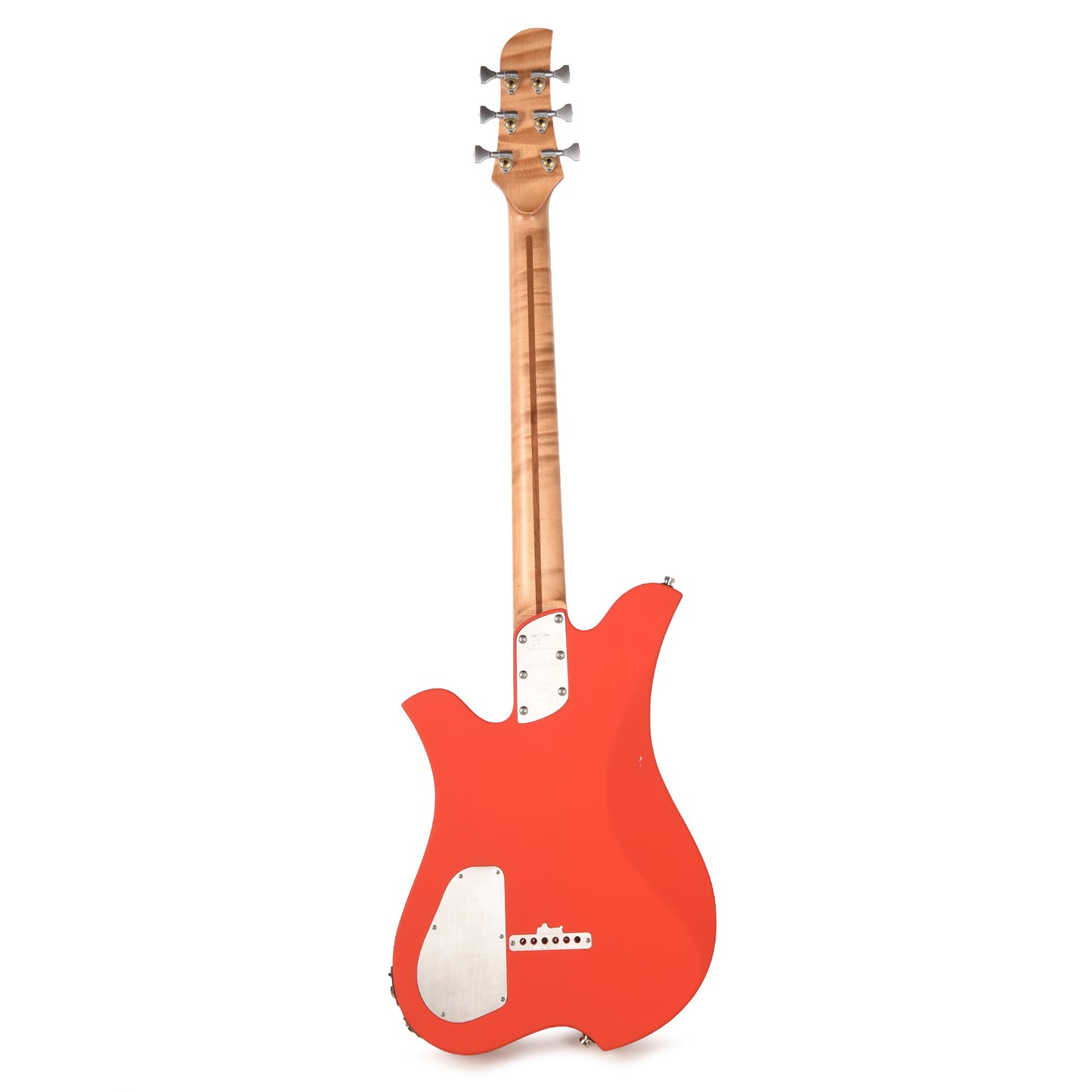 Bacci Leonardo Officina Baritone Tuscan Red w/Figured Maple Neck Electric Guitars