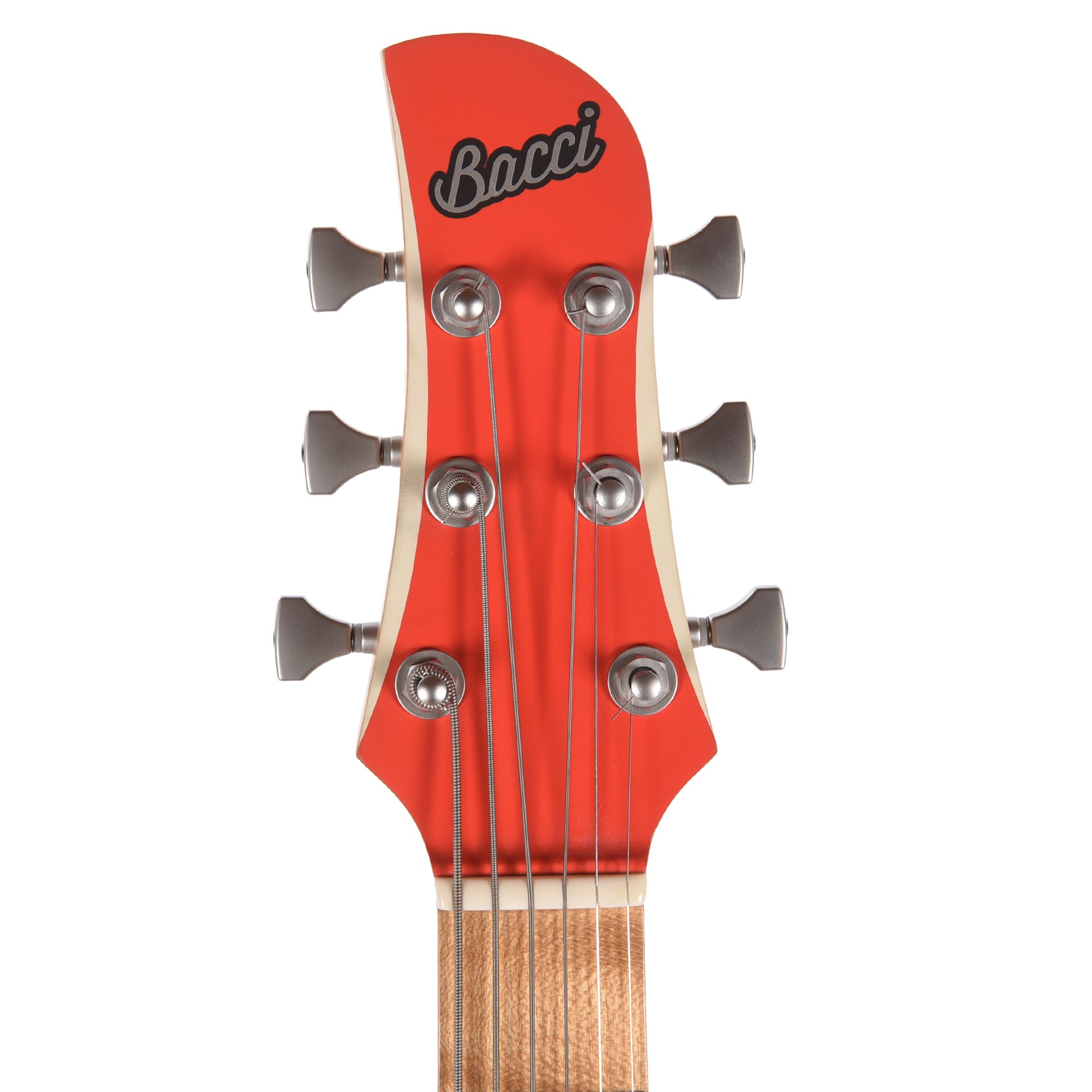 Bacci Leonardo Officina Baritone Tuscan Red w/Figured Maple Neck Electric Guitars
