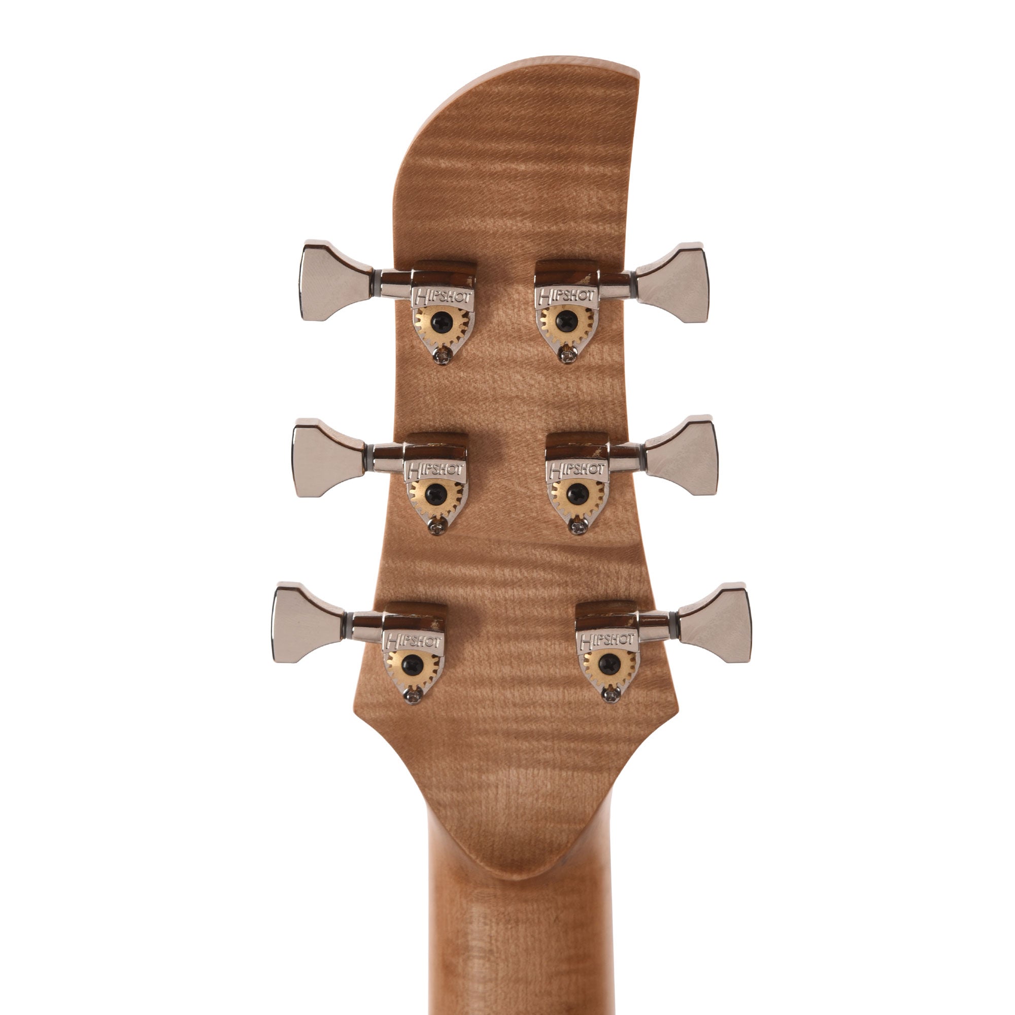 Bacci Leonardo Soffio Noce Dual Output Baritone Semi-Hollow Walnut Natural Electric Guitars / Baritone