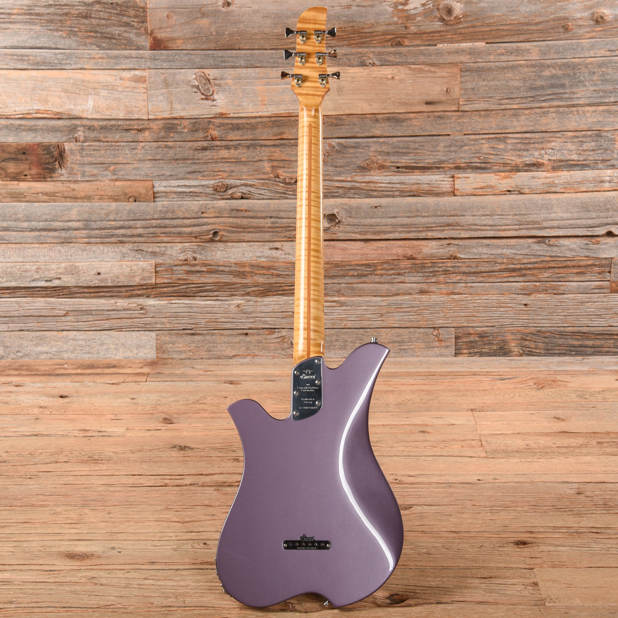 Bacci Leonardo Dual Output Baritone Lavender Electric Guitars / Solid Body