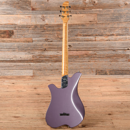 Bacci Leonardo Dual Output Baritone Lavender Electric Guitars / Solid Body
