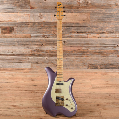 Bacci Leonardo Dual Output Baritone Lavender Electric Guitars / Solid Body