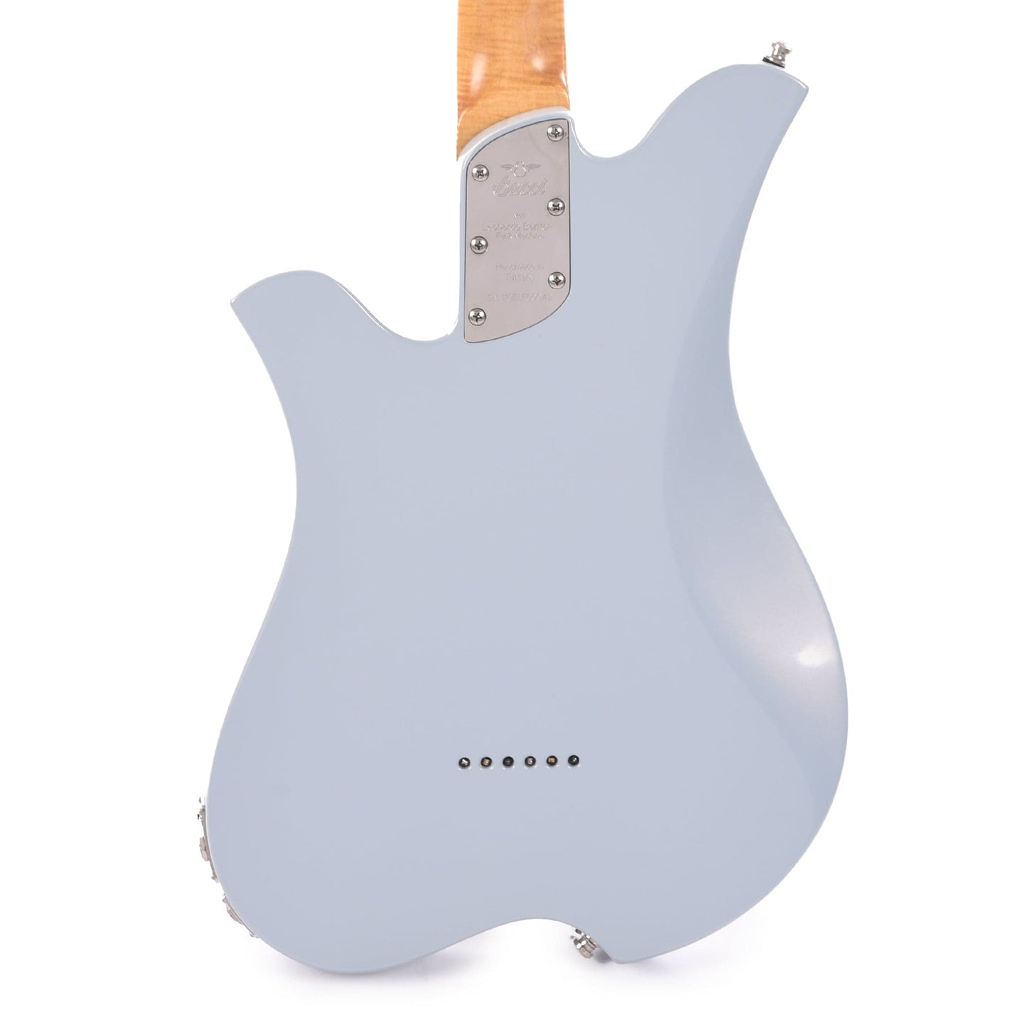 Bacci Leonardo Dual Output Baritone Pearl Celestial Blue Electric Guitars / Solid Body