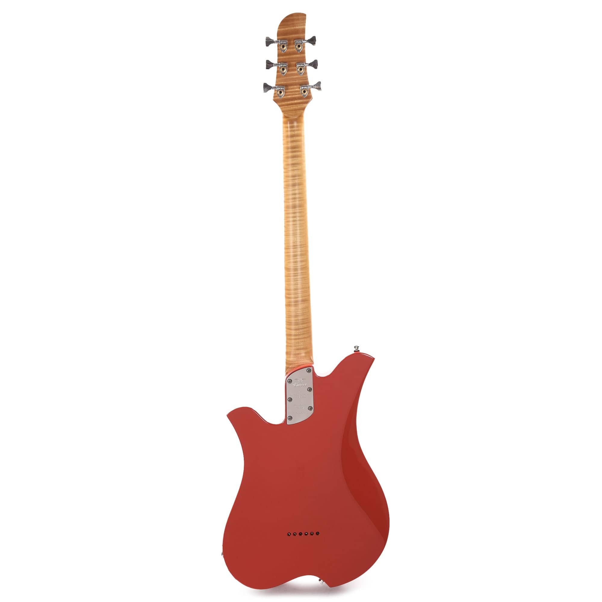 Bacci Leonardo Dual Output Baritone Sunset Red Electric Guitars / Solid Body