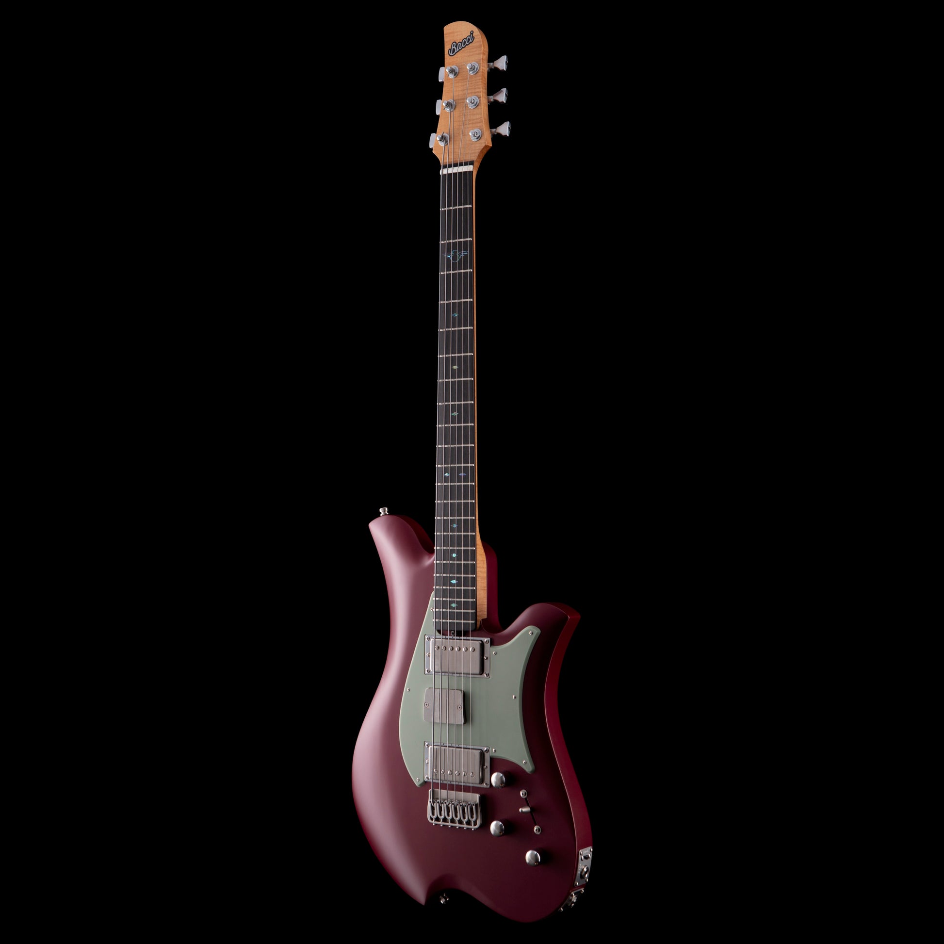 Bacci Leonardo Dual Output Officina Cabernet Electric Guitars / Solid Body