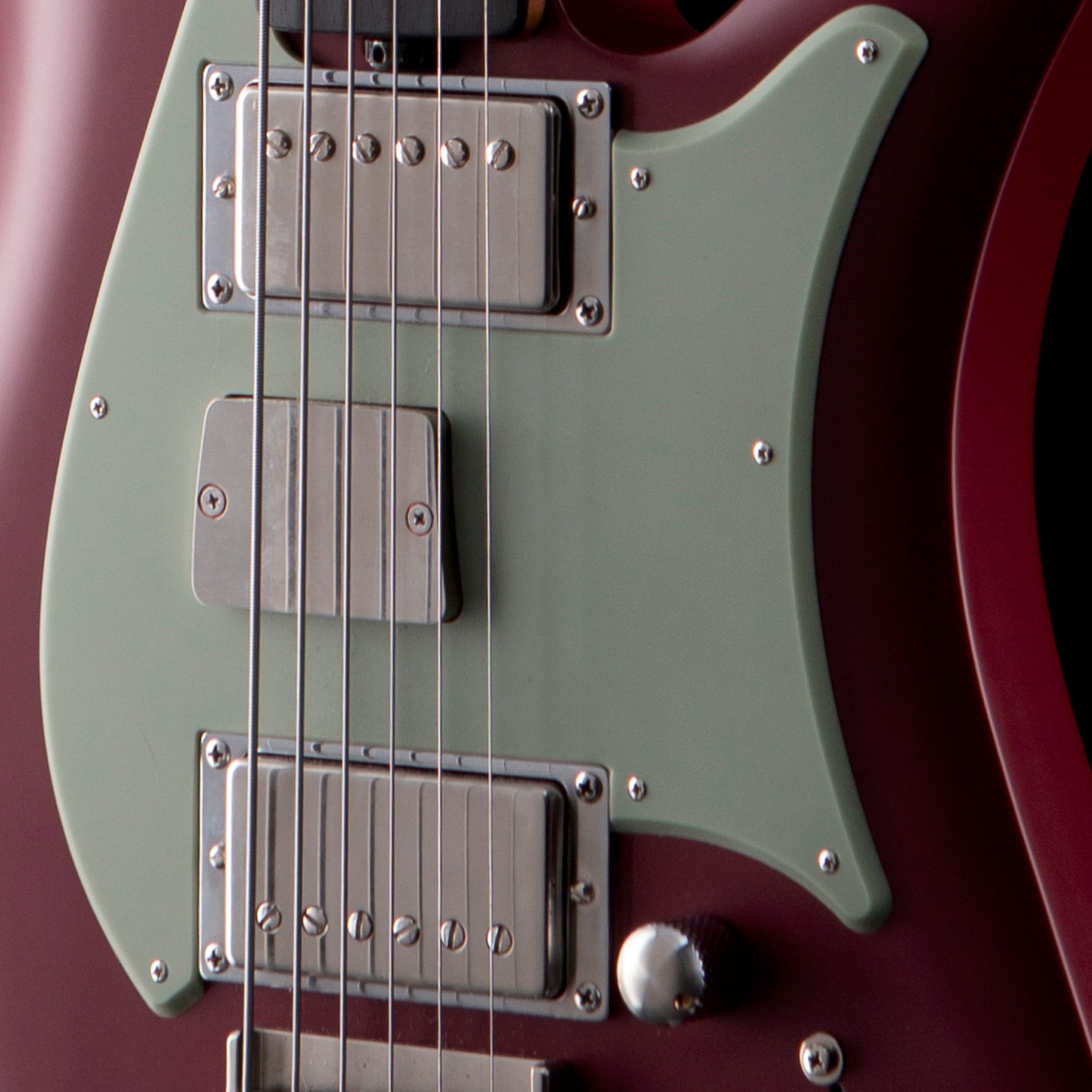 Bacci Leonardo Dual Output Officina Cabernet Electric Guitars / Solid Body