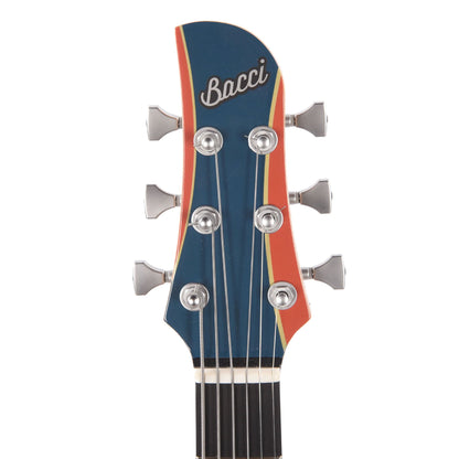 Bacci Leonardo Parato Essence Olivo Dual Output Baritone Italian Olive/Ash Natural Electric Guitars / Solid Body