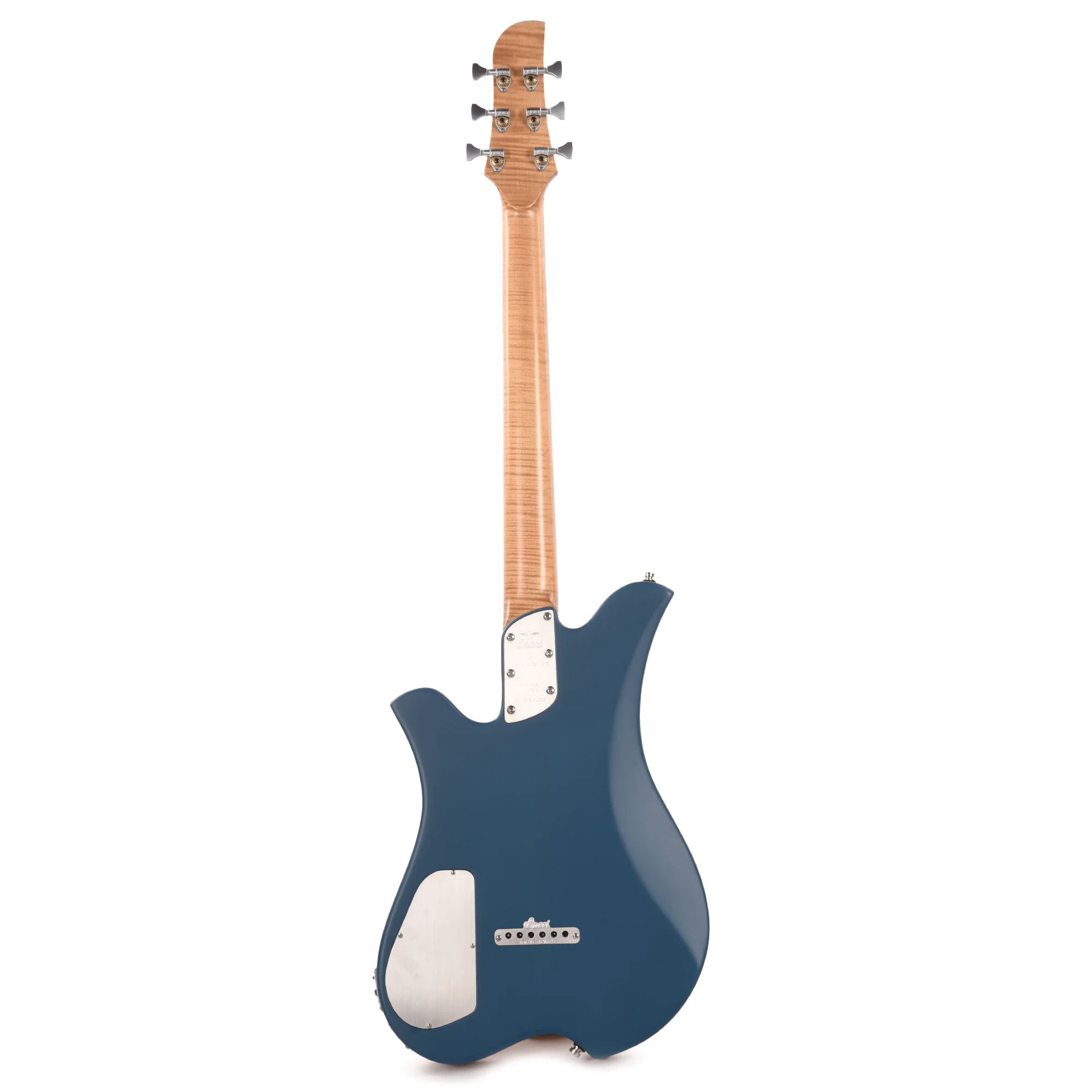 Bacci Leonardo Parato Essence Olivo Dual Output Baritone Italian Olive/Ash Natural Electric Guitars / Solid Body