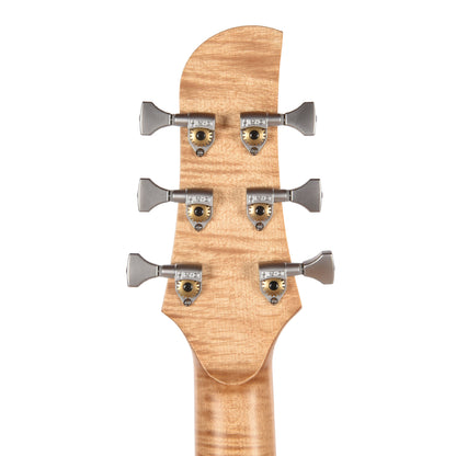 Bacci Leonardo Parato Rhombus Dual Output Baritone Red Alder Dark Blue Electric Guitars / Solid Body