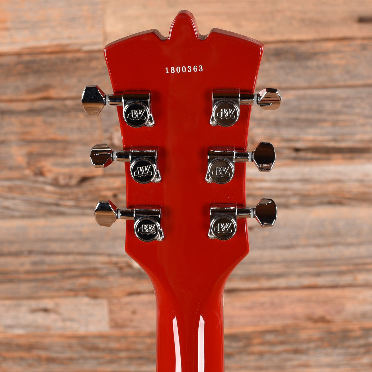 Backlund Rockerbox Deluxe Red/Creme 2018 LEFTY Electric Guitars