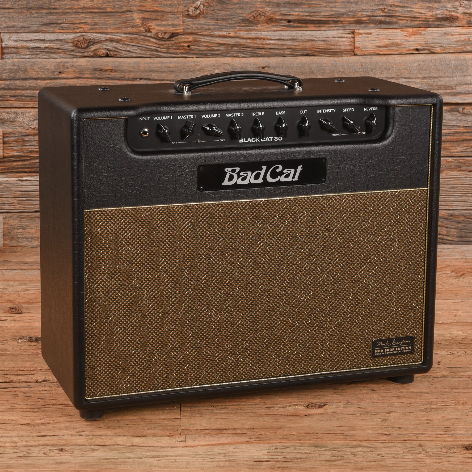 Bad Cat Mod Shop Mark Sampson Designed Black Cat 30 30-Watt 1x12