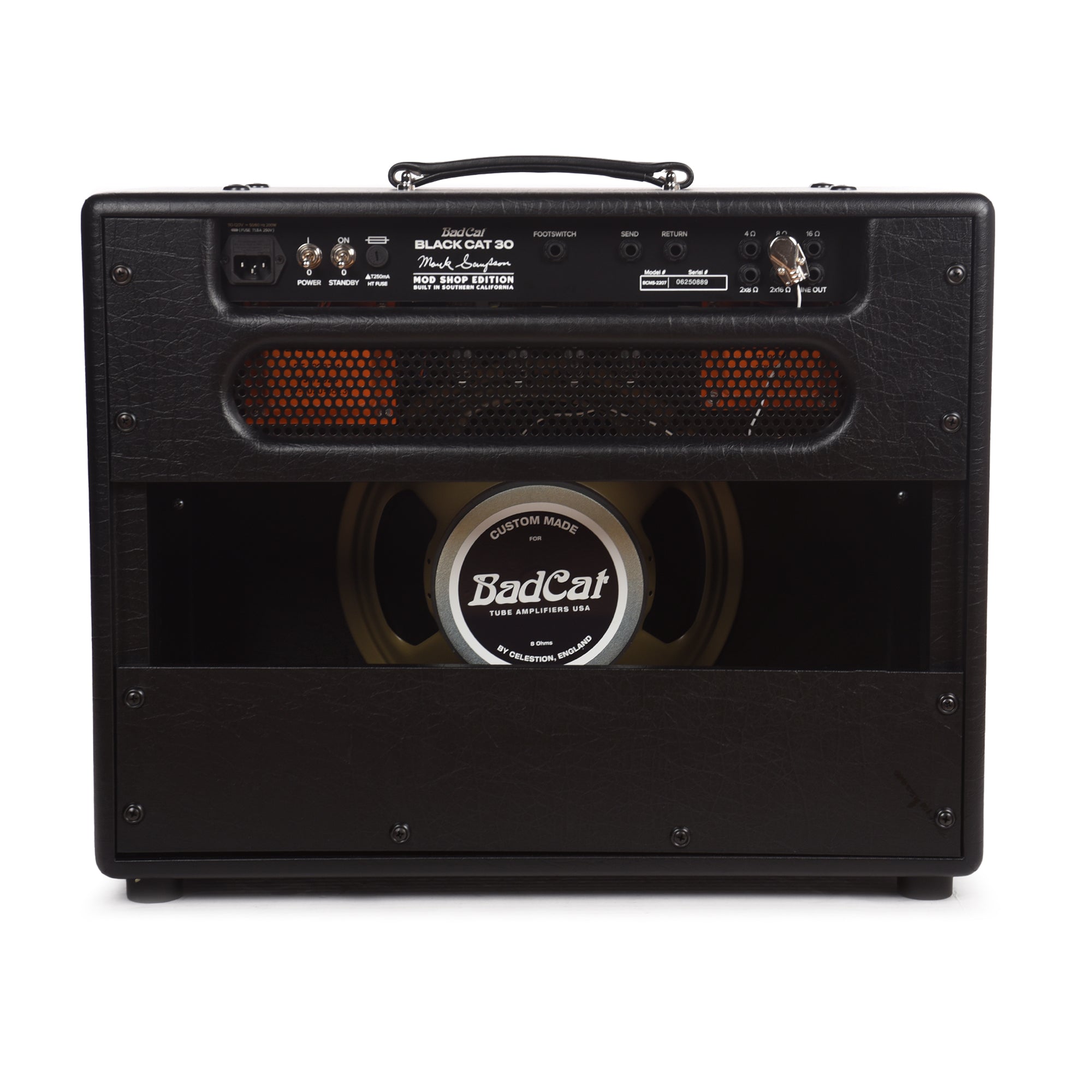Bad Cat Mod Shop Mark Sampson Designed Black Cat 30w 1x12 Combo Amps / Guitar Amps / Guitar Combos