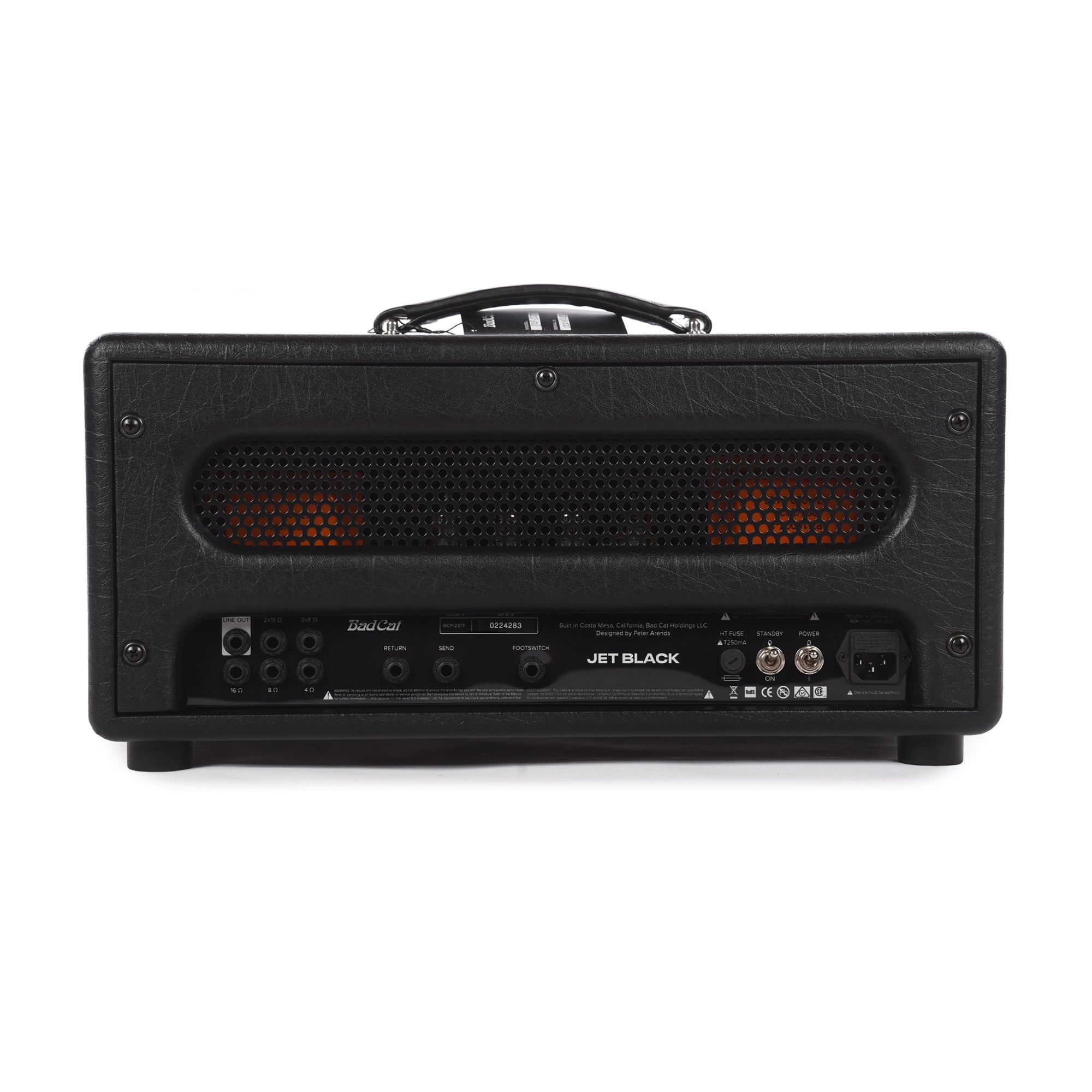 Bad Cat Jet Black 38w Tube Amp Head w/ Tremolo & Reverb Amps / Guitar Amps / Guitar Heads