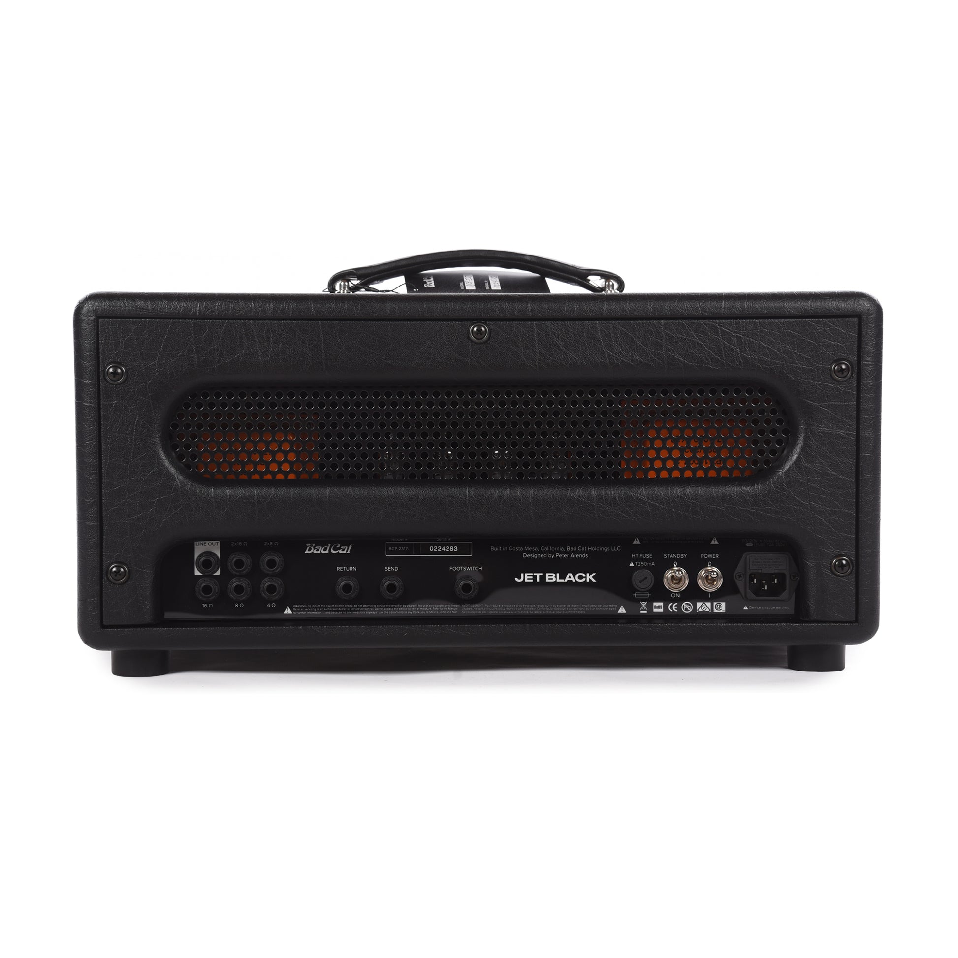 Bad Cat Jet Black 38w Tube Amp Head w/ Tremolo & Reverb Amps / Guitar Amps / Guitar Heads