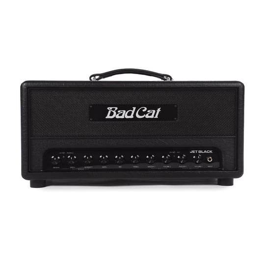 Bad Cat Jet Black 38w Tube Amp Head w/ Tremolo & Reverb Amps / Guitar Amps / Guitar Heads