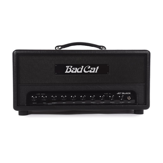 Bad Cat Jet Black 38w Tube Amp Head w/ Tremolo & Reverb Amps / Guitar Amps / Guitar Heads