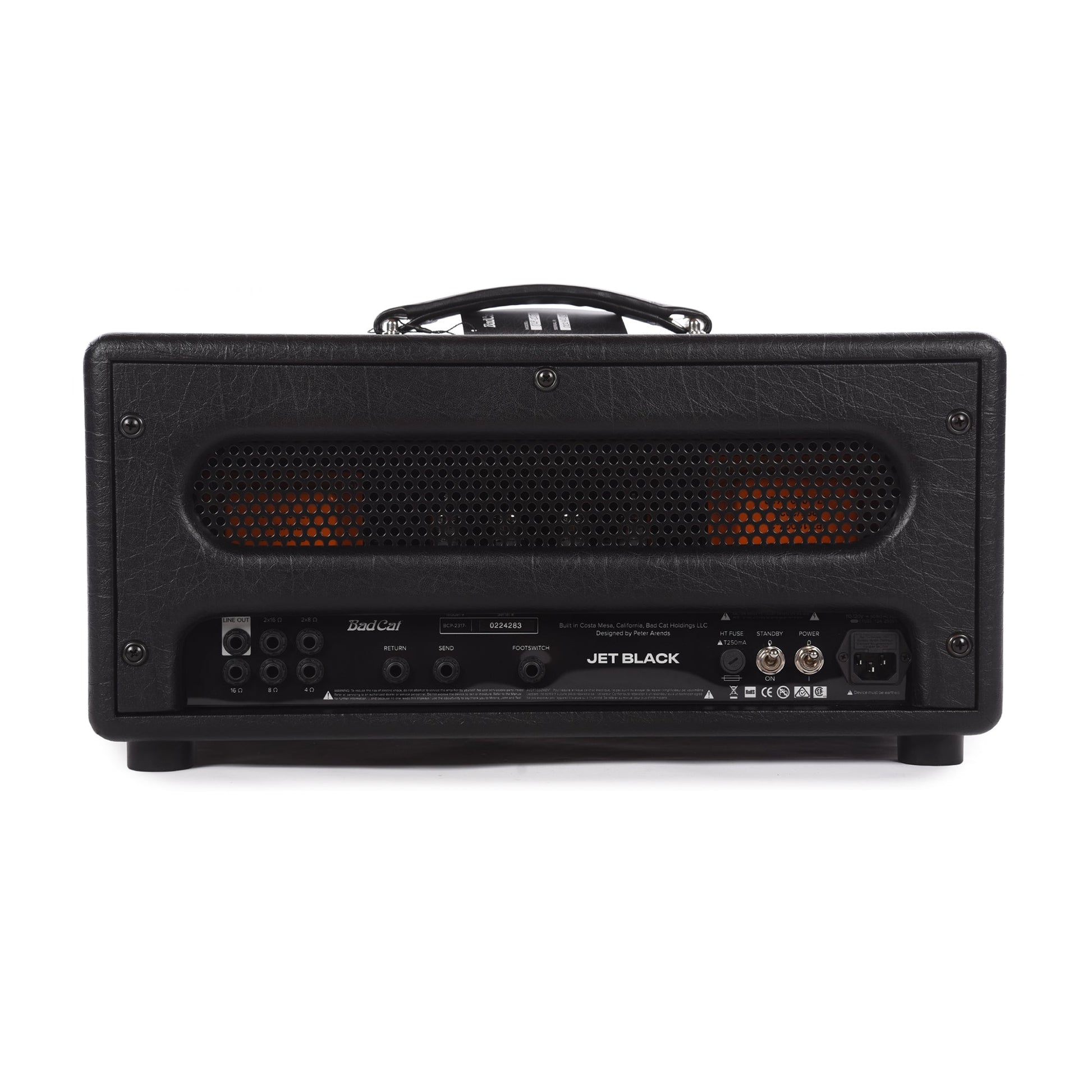 Bad Cat Jet Black 38w Tube Amp Head w/ Tremolo & Reverb Amps / Guitar Amps / Guitar Heads