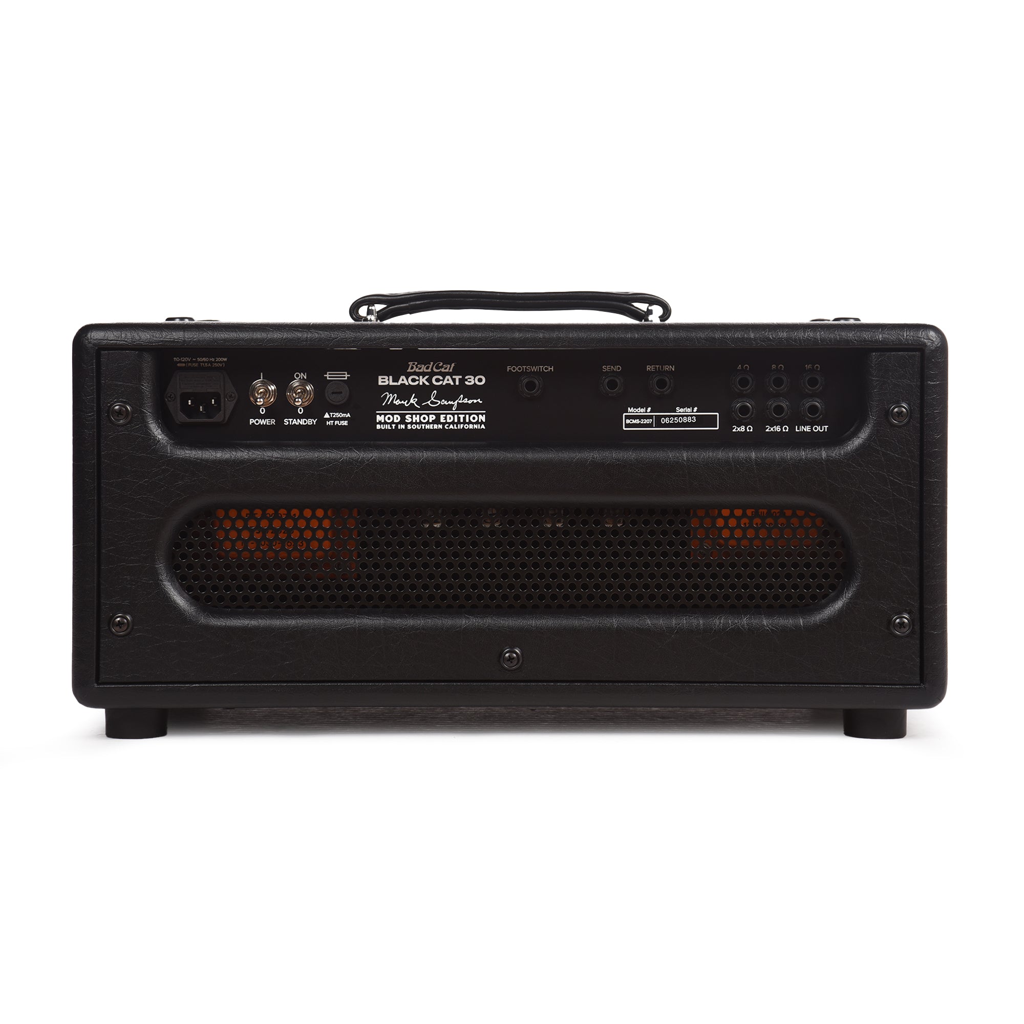 Bad Cat Mod Shop Mark Sampson Designed Black Cat 30w Head Amps / Guitar Amps / Guitar Heads