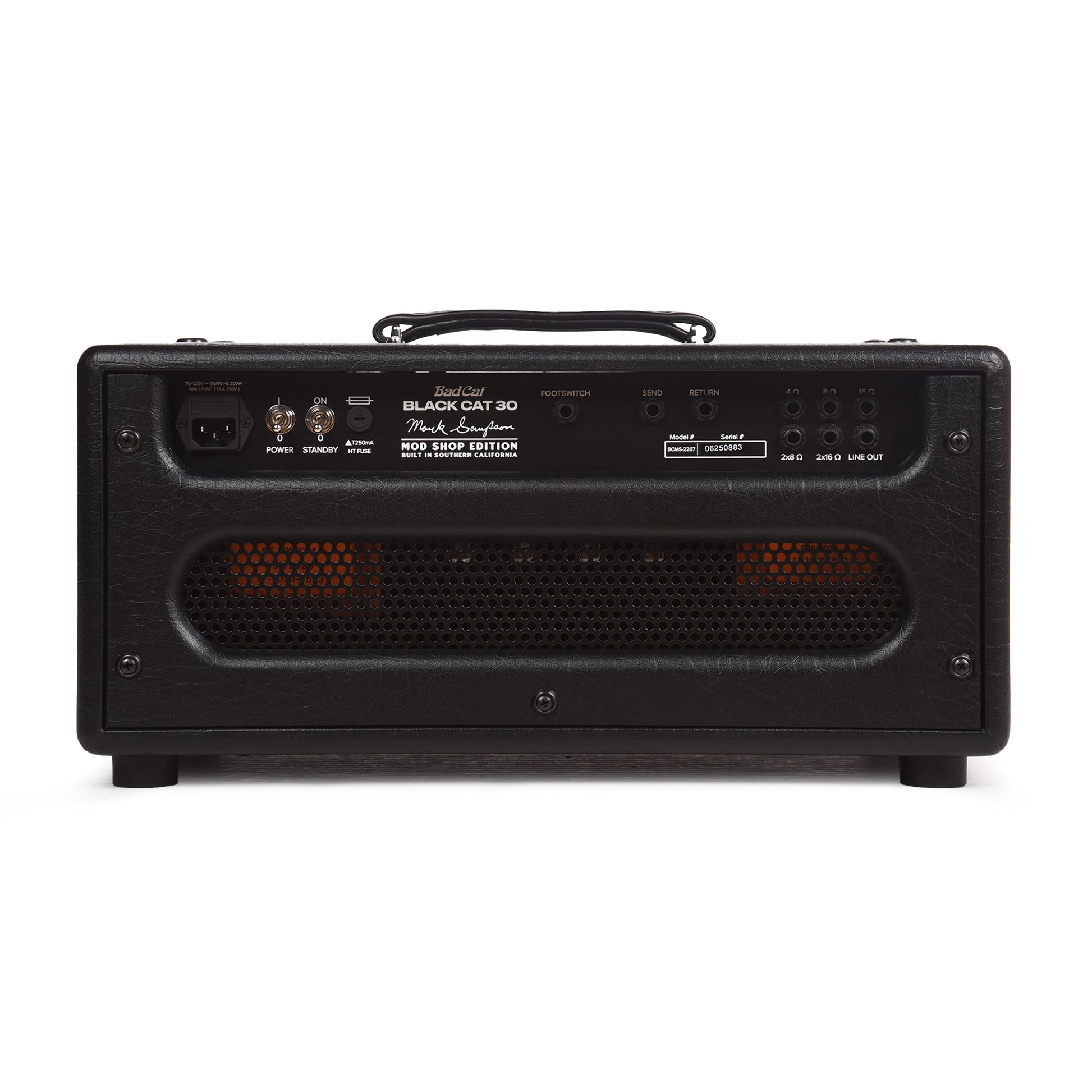 Bad Cat Mod Shop Mark Sampson Designed Black Cat 30w Head Amps / Guitar Amps / Guitar Heads