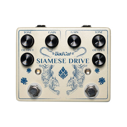 Bad Cat Siamese Dual Harmonic Overdrive Effect Pedals