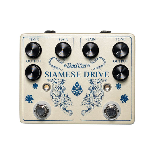 Bad Cat Siamese Dual Harmonic Overdrive Effect Pedals