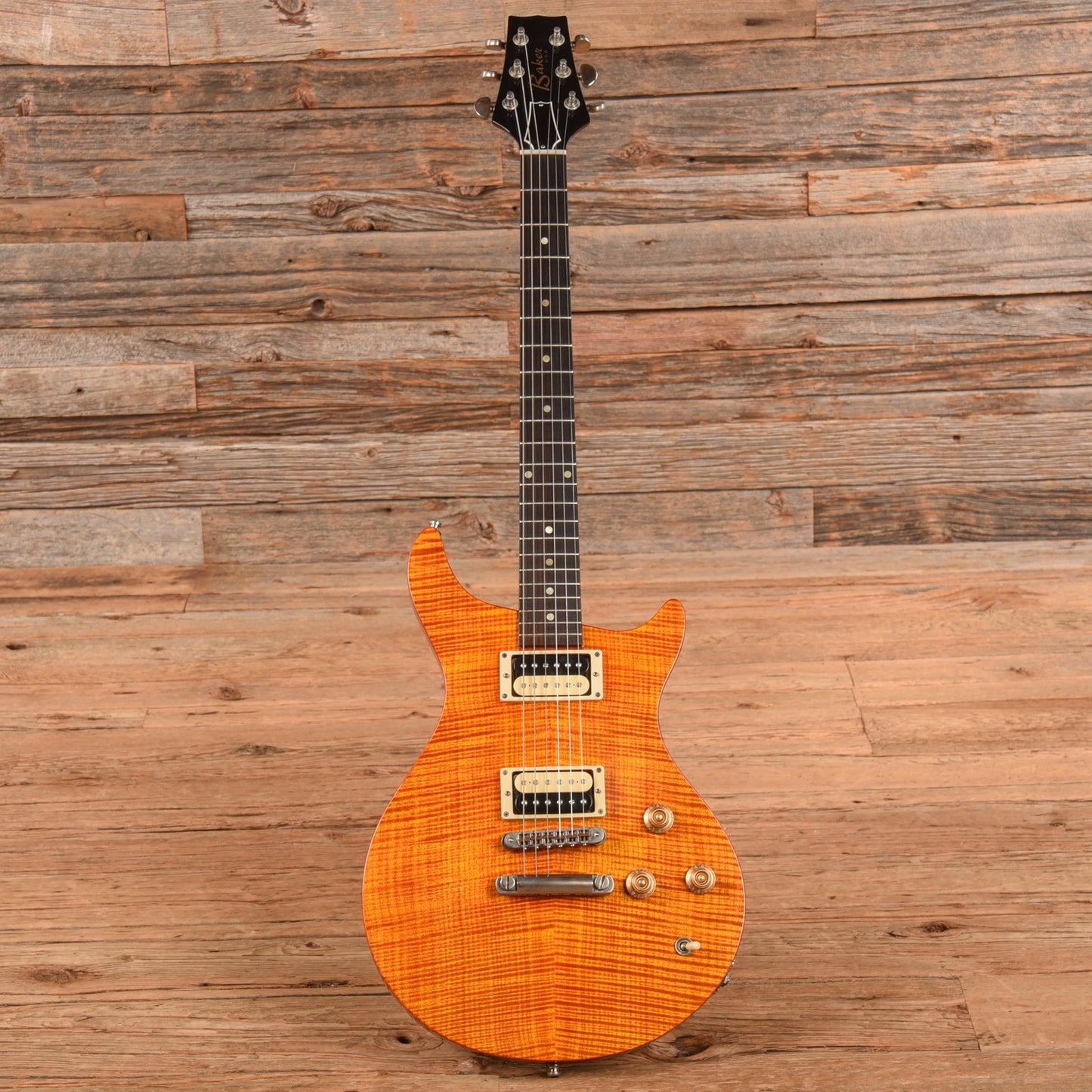 Baker Jr. Amber Electric Guitars / Solid Body
