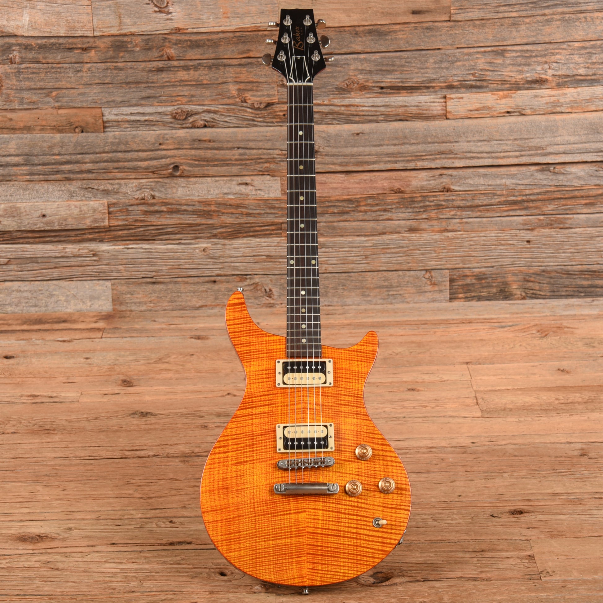 Baker Jr. Amber Electric Guitars / Solid Body