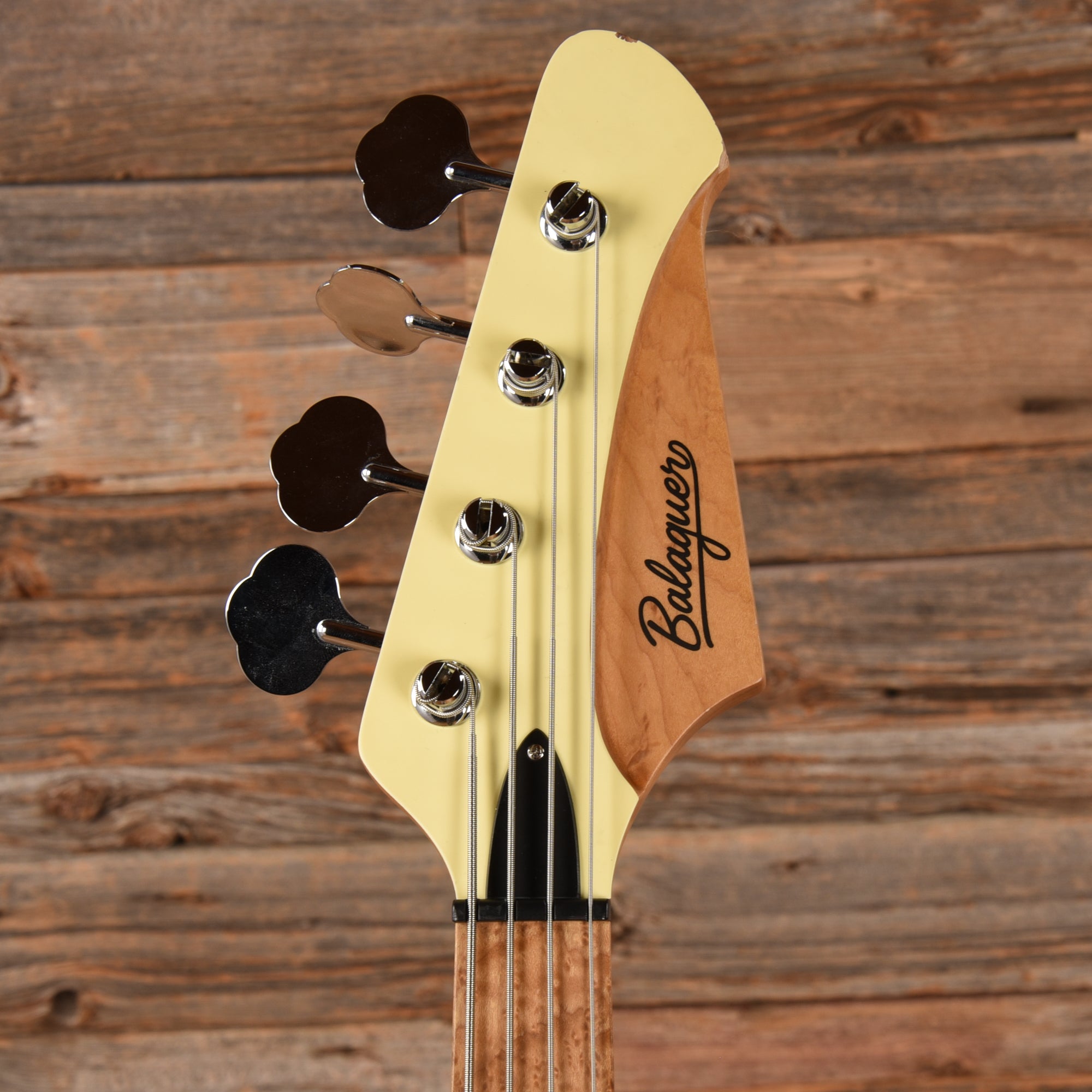 Balaguer Goliath White 2020 Bass Guitars / 4-String