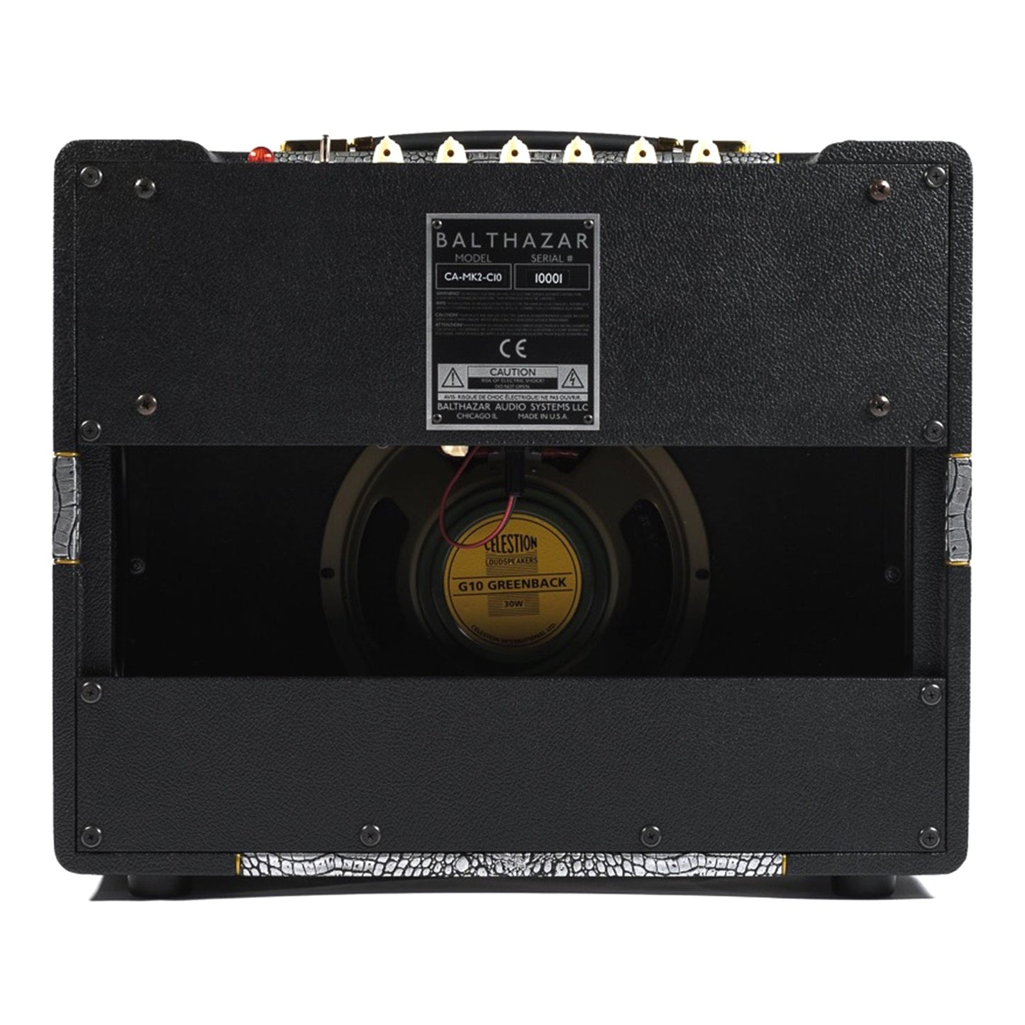 Balthazar Audio Systems Cabaret MKII 15W 1x10" Combo Croc Amps / Guitar Combos