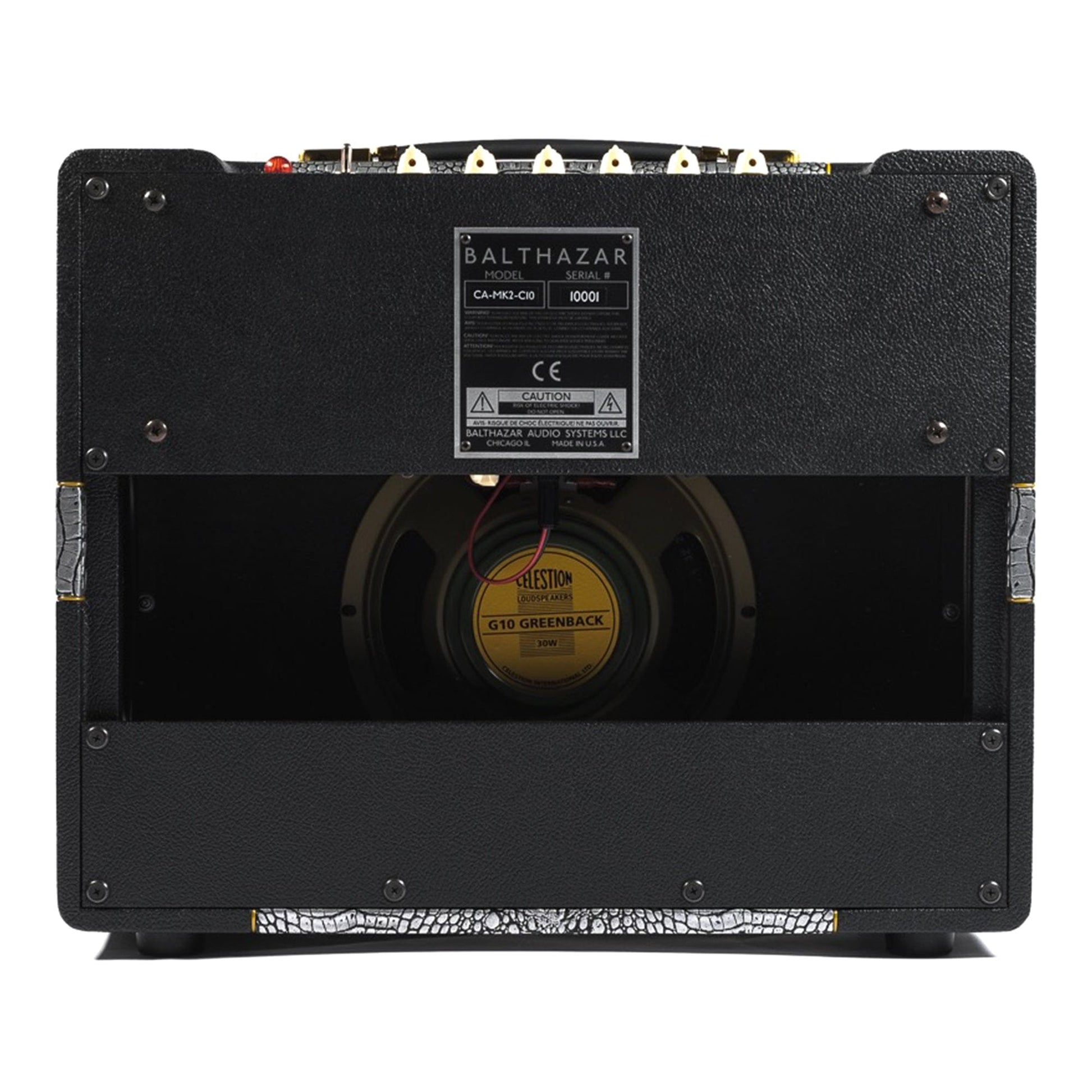 Balthazar Audio Systems Cabaret MKII 15W 1x10" Combo Croc Amps / Guitar Combos