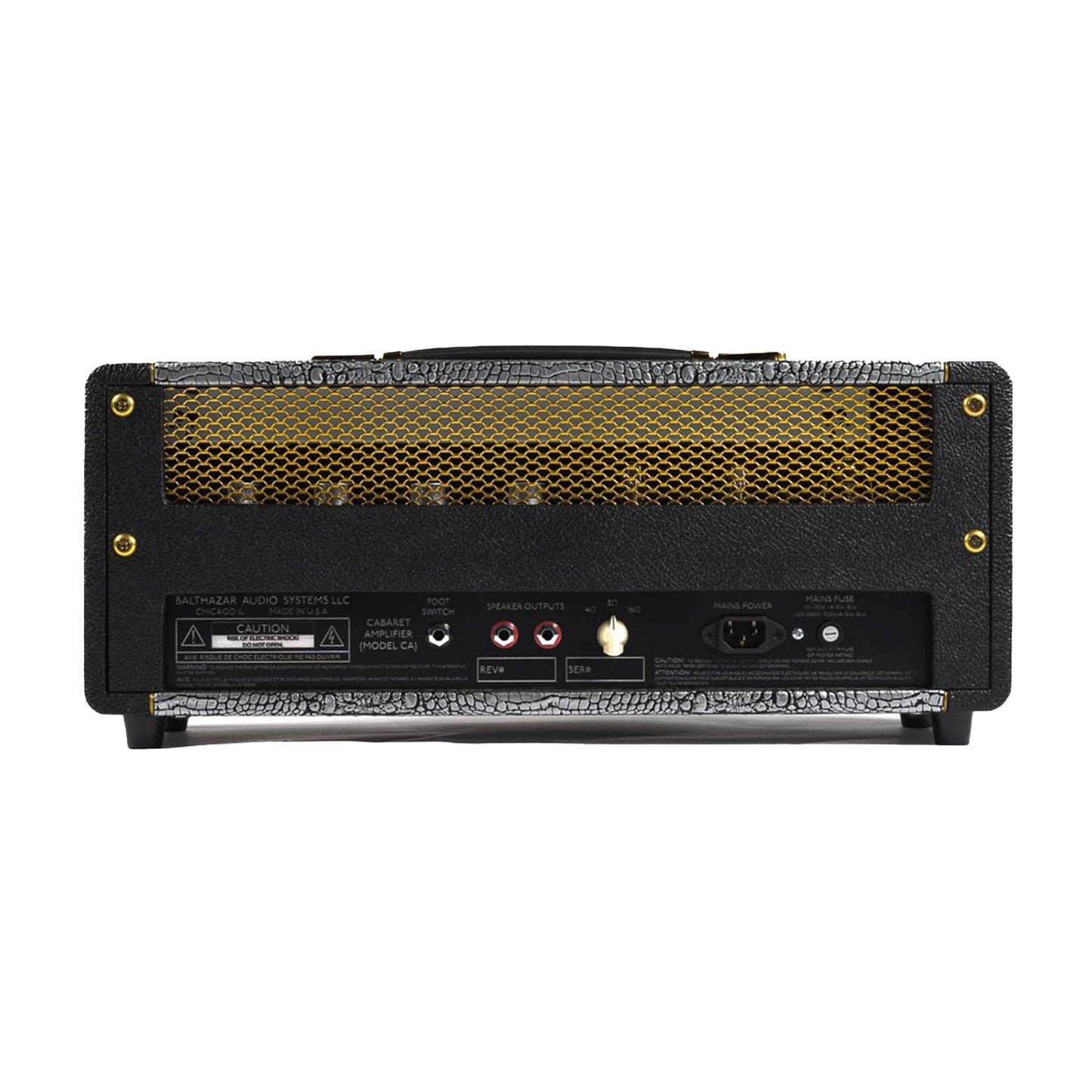 Balthazar Audio Systems Cabaret MKII 15W Head Croc Amps / Guitar Heads