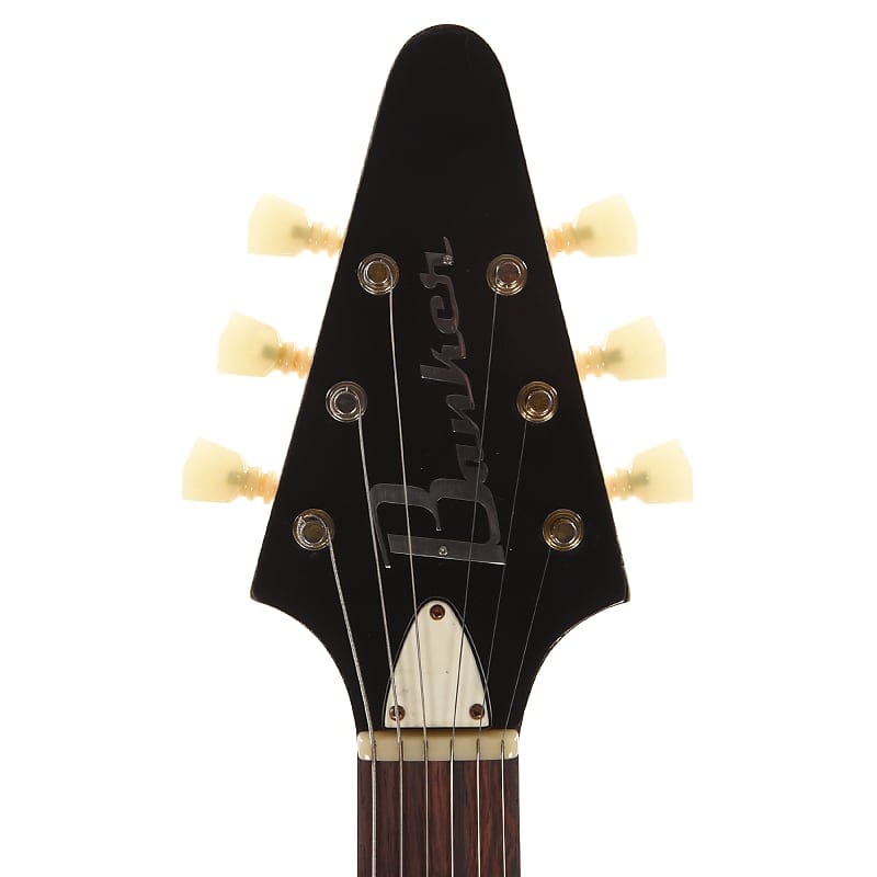 Banker Custom 58 Spec V Korina Natural Lightly Aged w/OX4 Gold Beano PAF Pickups & Brazilian Rosewood Fingerboard Electric Guitars / Solid Body