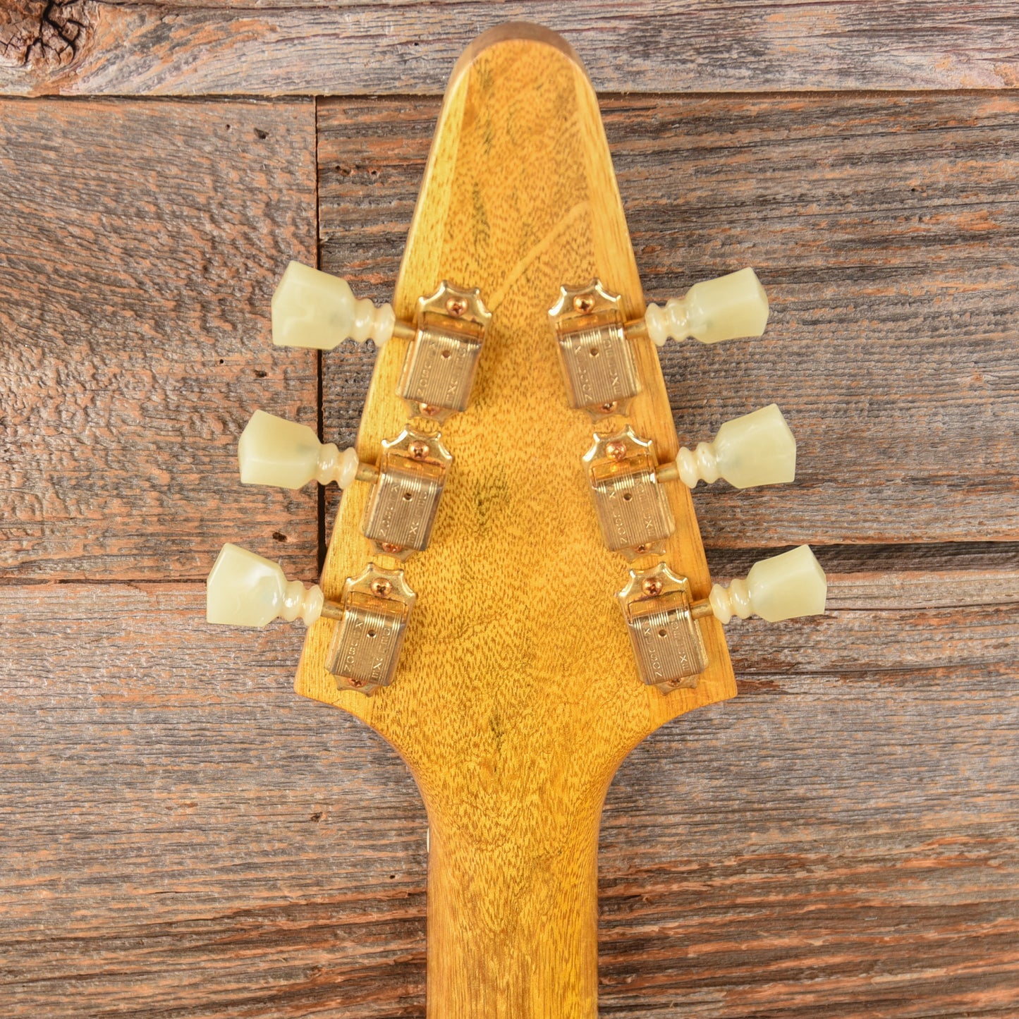 Banker Custom Guitars '58 Spec V Lightly Aged Natural Electric Guitars / Solid Body