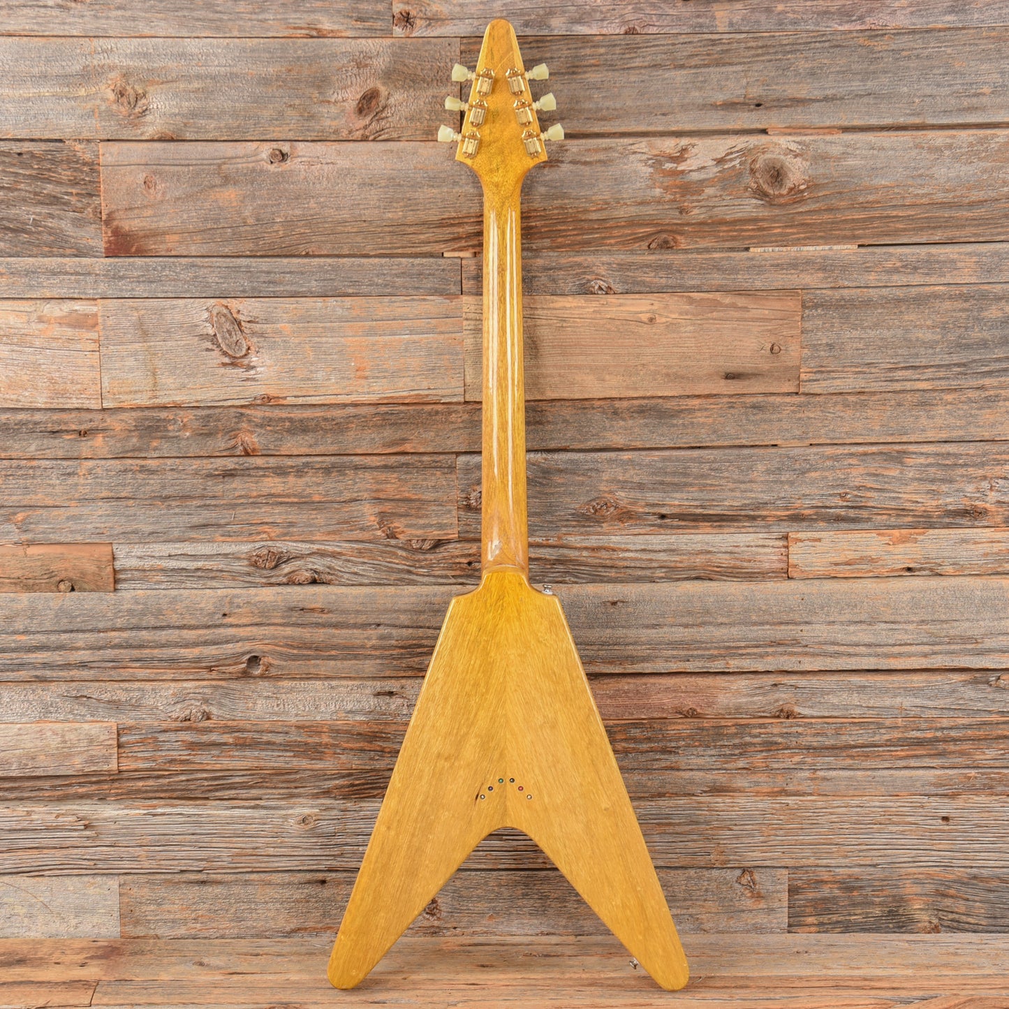 Banker Custom Guitars '58 Spec V Lightly Aged Natural Electric Guitars / Solid Body