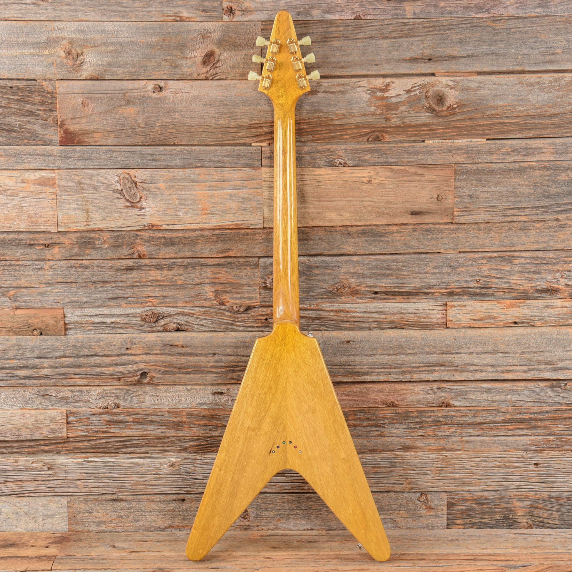 Banker Custom Guitars '58 Spec V Lightly Aged Natural Electric Guitars / Solid Body