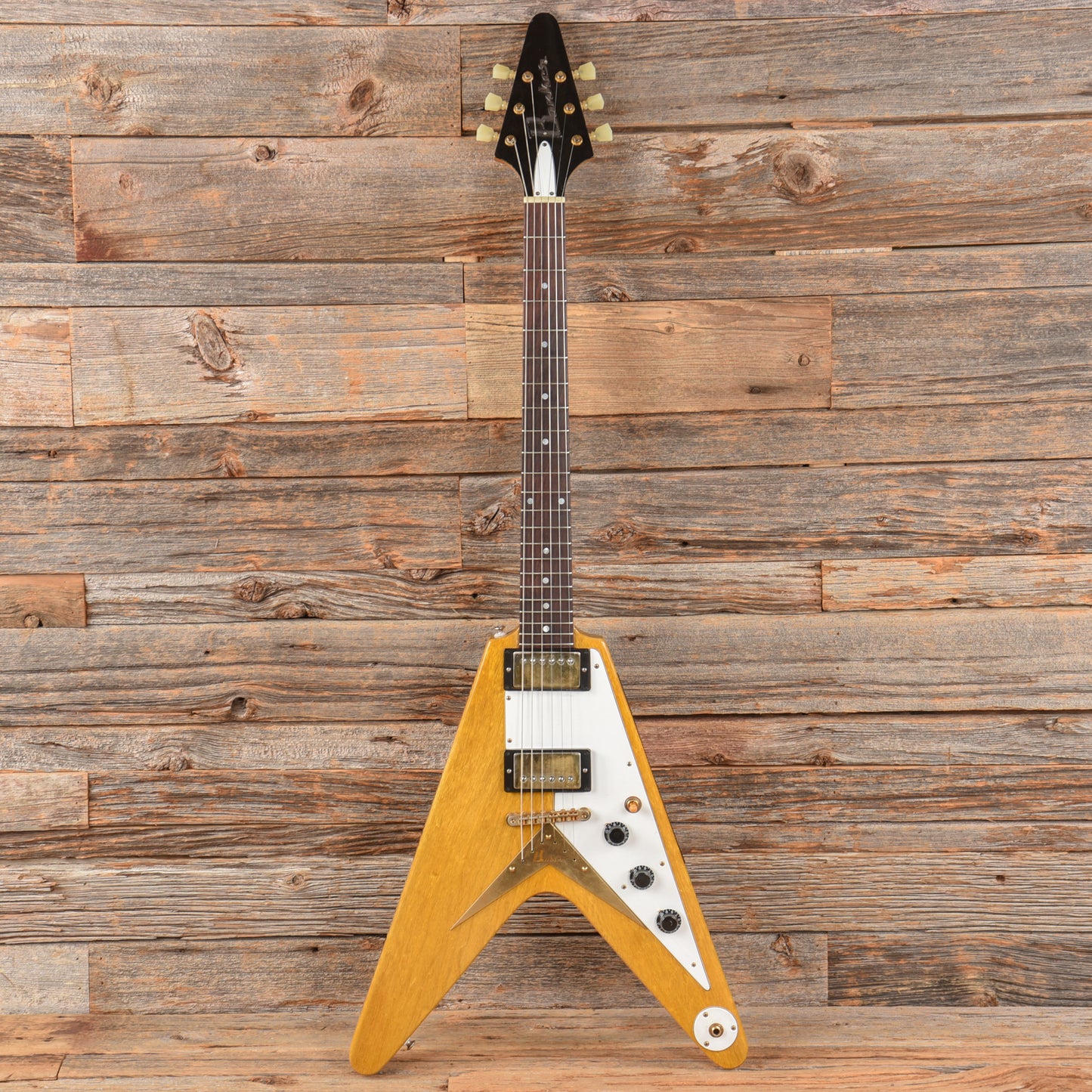 Banker Custom Guitars '58 Spec V Lightly Aged Natural Electric Guitars / Solid Body