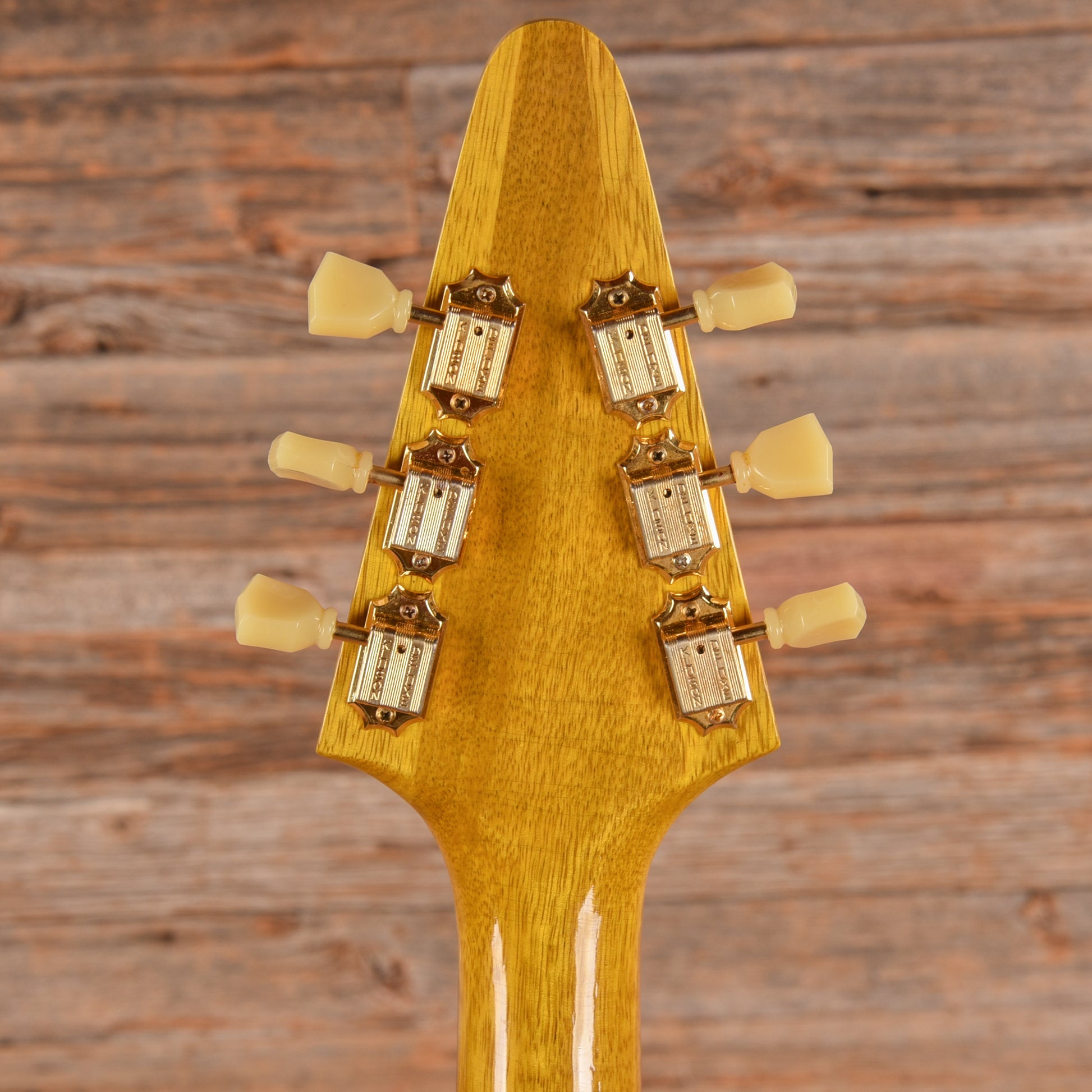 Banker Custom Guitars Ironman Duo Korina Natural Electric Guitars / Solid Body