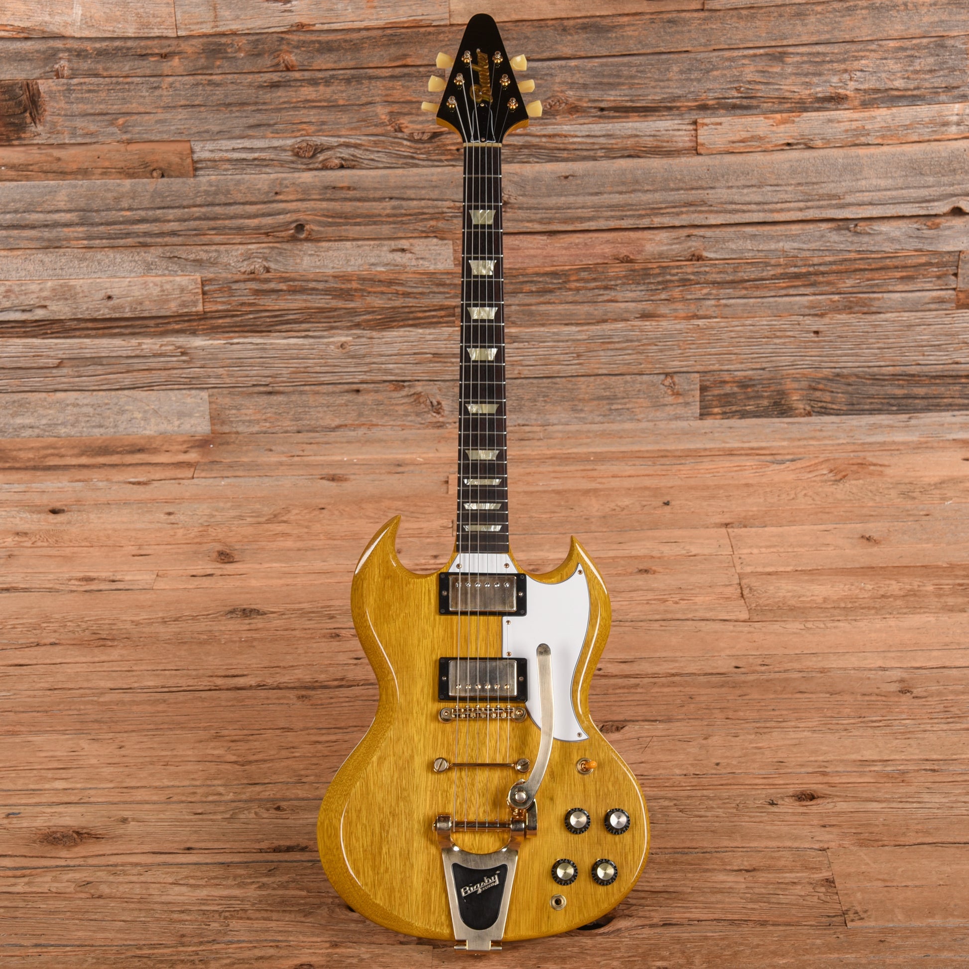 Banker Custom Guitars Ironman Duo Korina Natural Electric Guitars / Solid Body