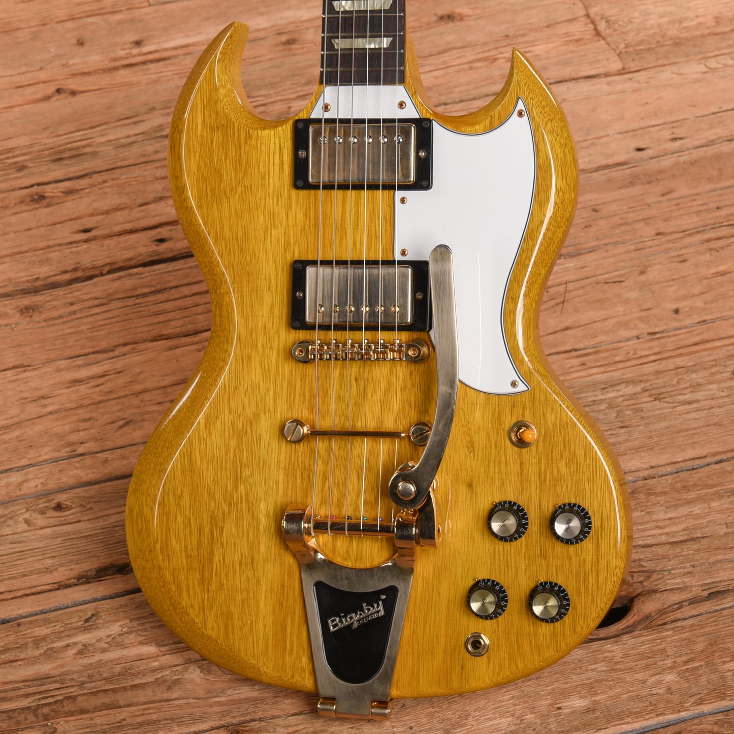 Banker Custom Guitars Ironman Duo Korina Natural Electric Guitars / Solid Body