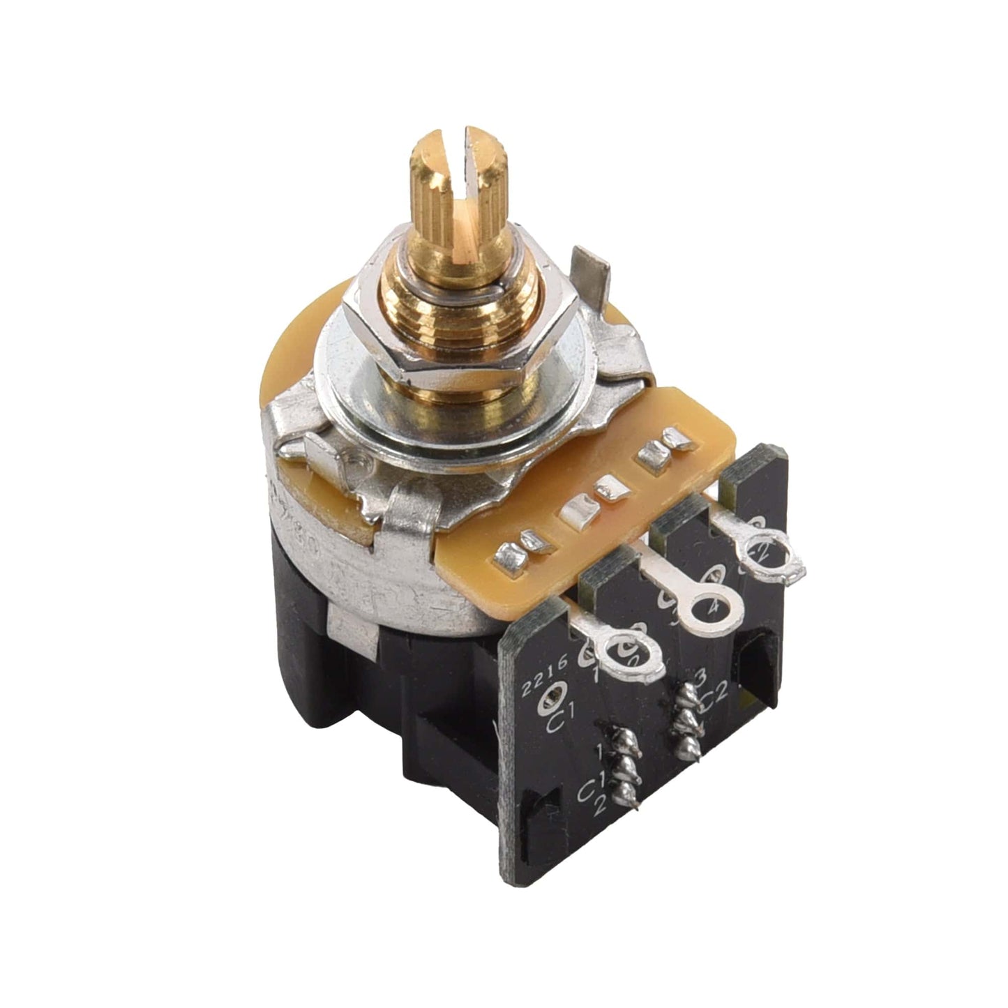 Bare Knuckle Custom 280K CTS Potentiometer Short Shaft Push Pull 10% Fast Taper "A" Parts / Amp Parts