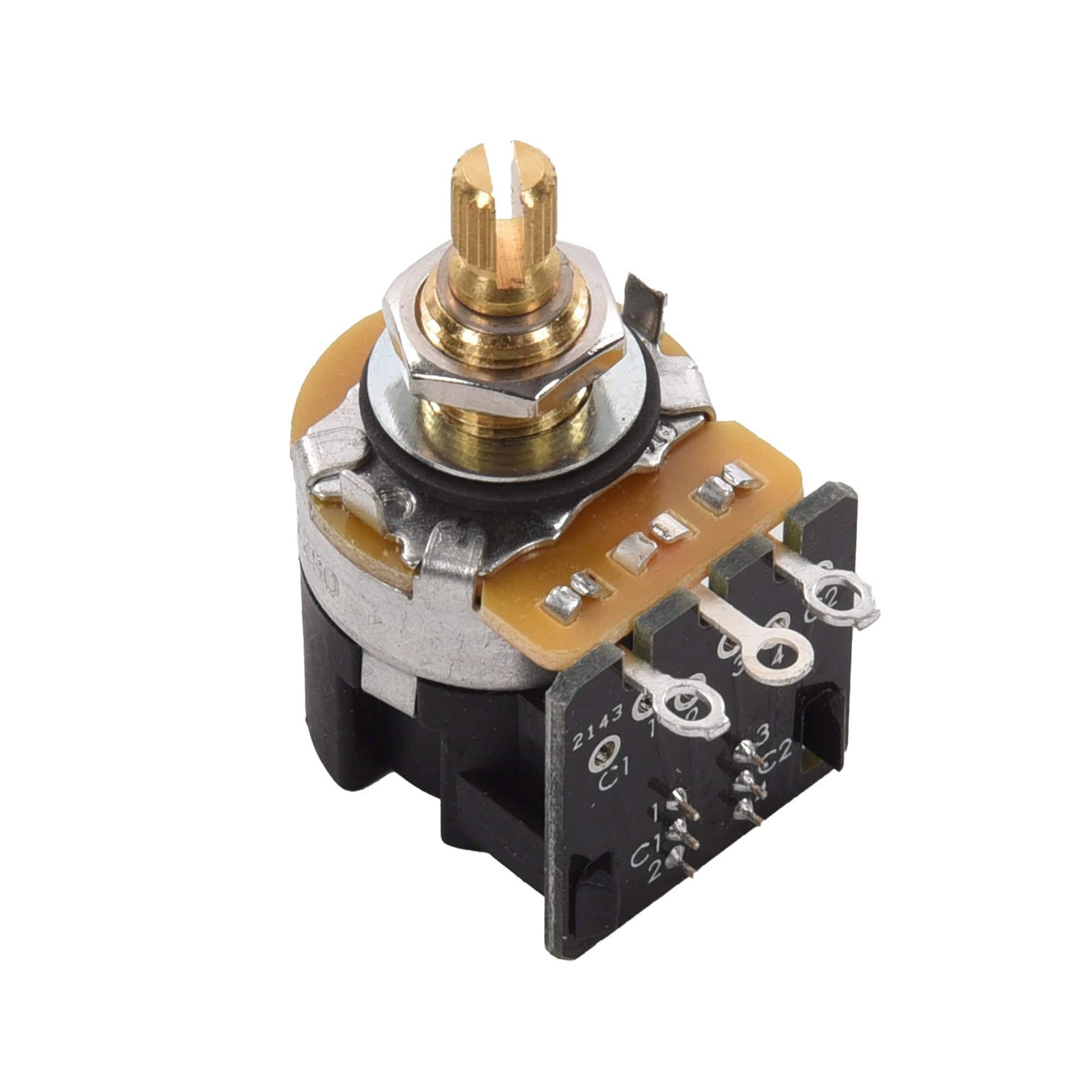 Bare Knuckle Custom 550K CTS Potentiometer Short Shaft Push Pull 10% Fast Taper "A" Parts / Amp Parts