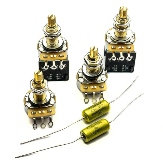Bare Knuckle Single Cut Short Shaft Installation Component Kit Parts / Amp Parts