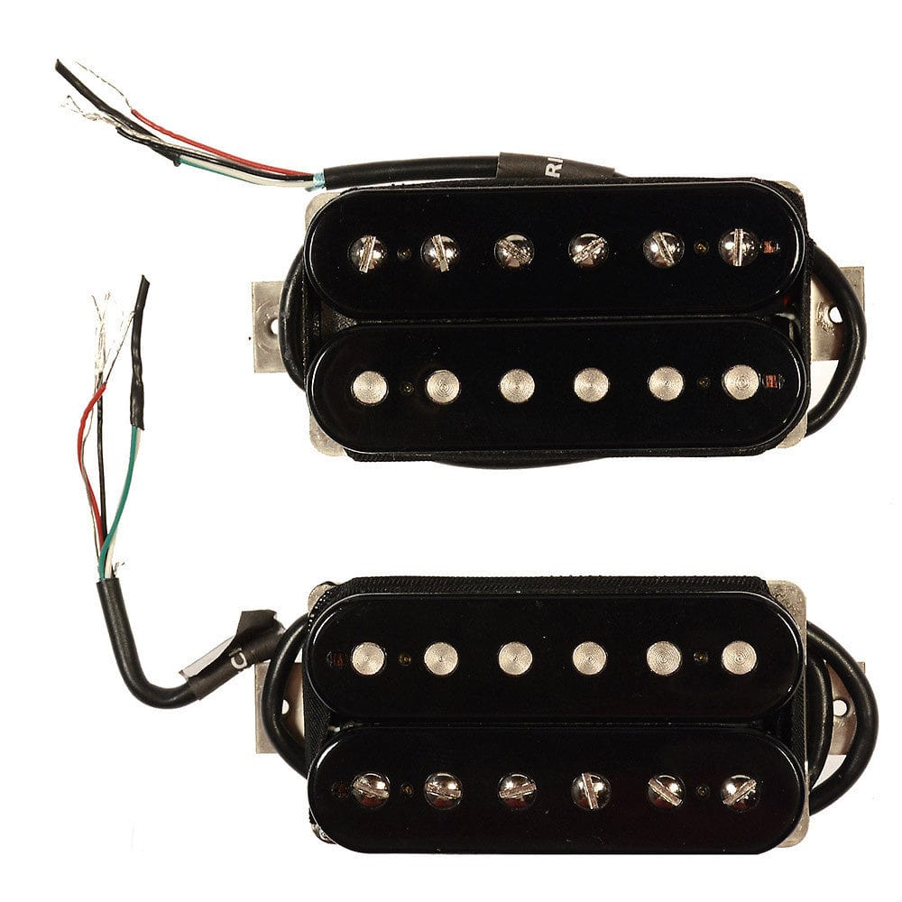 Bare Knuckle HB Nailbomb Set 50mm 4-Conductor Short Leg Alnico V Black Parts / Guitar Pickups